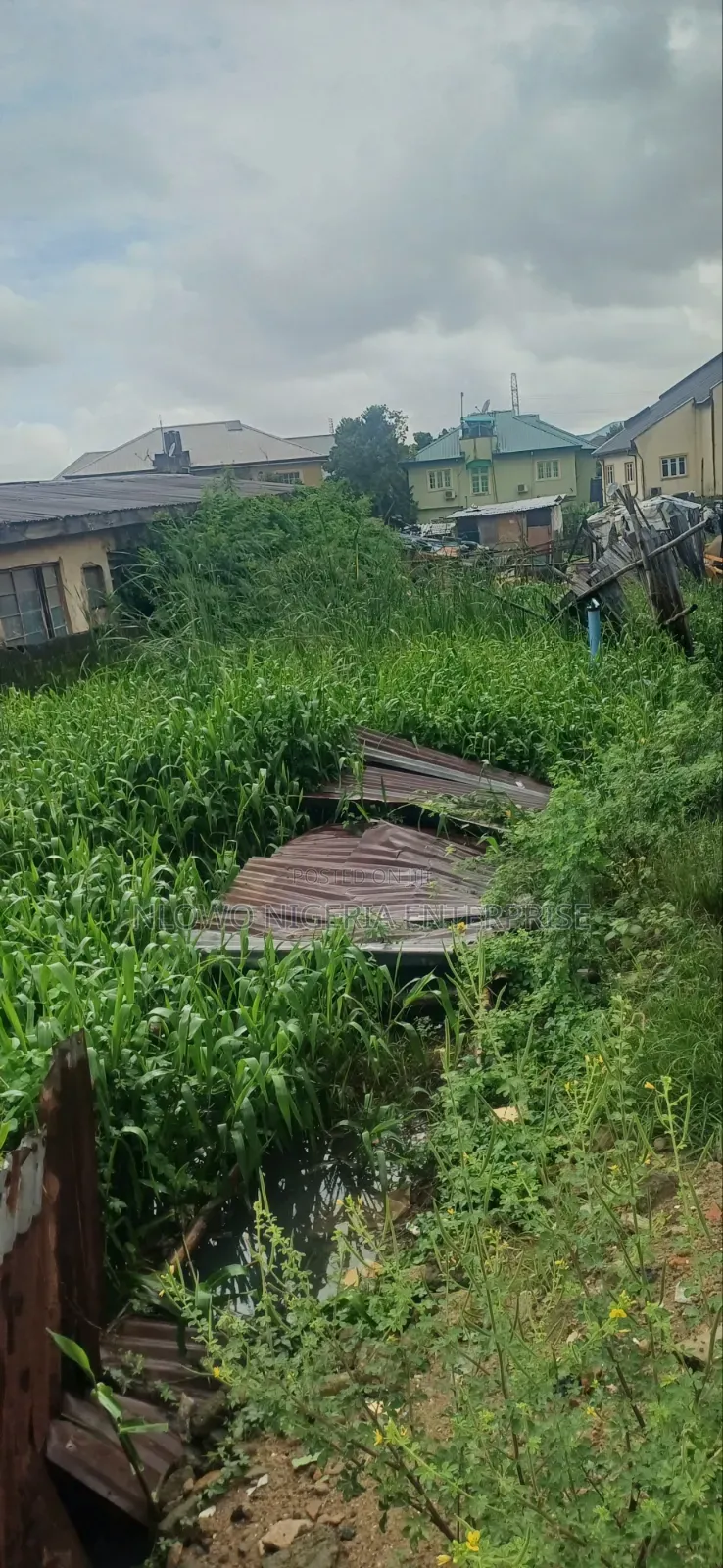 For Sale Half Plot of Land at Ajoke Salako Street Ifako Gbagada Lagos