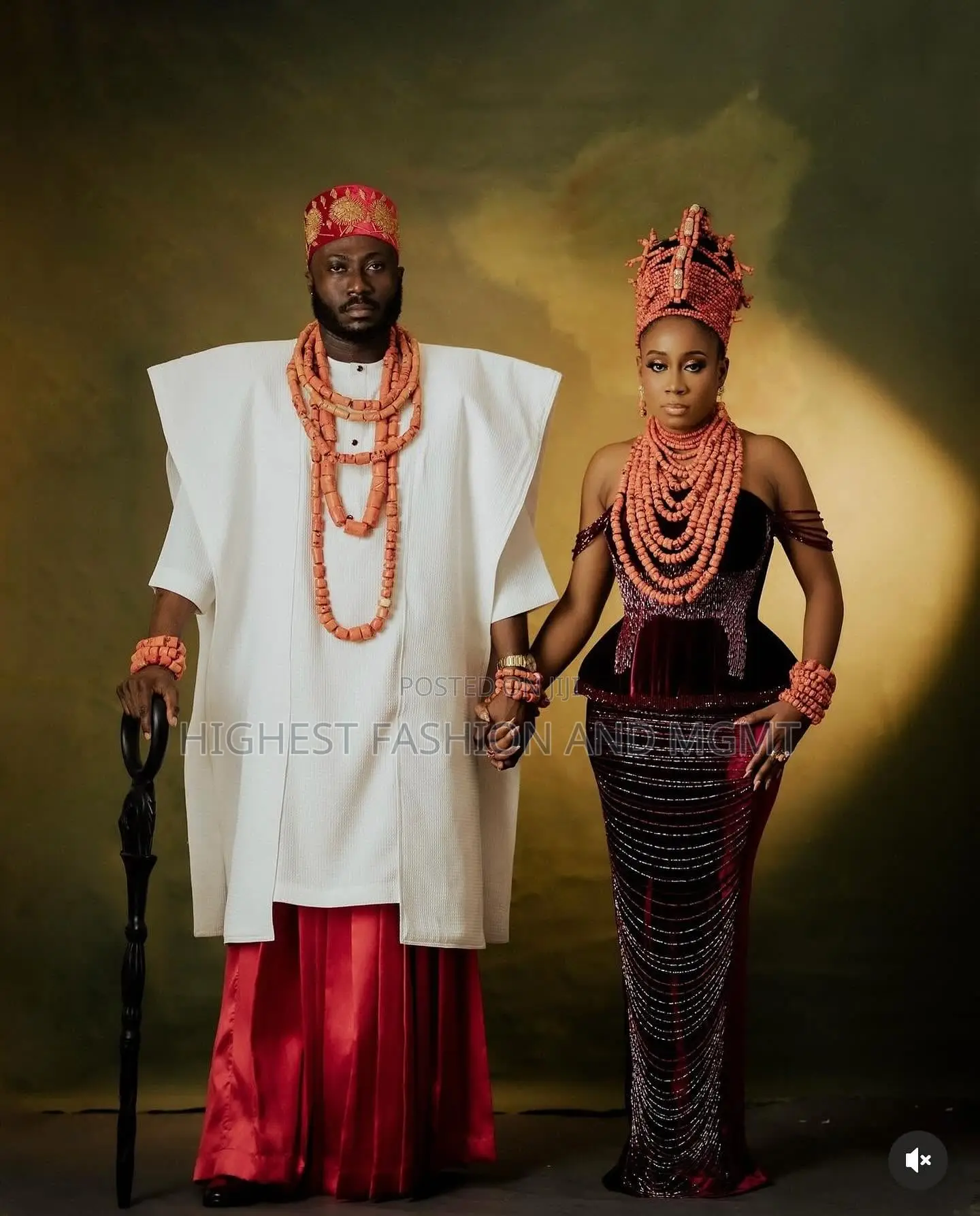 Luxury Edo Heritage Sovereign Couple Set