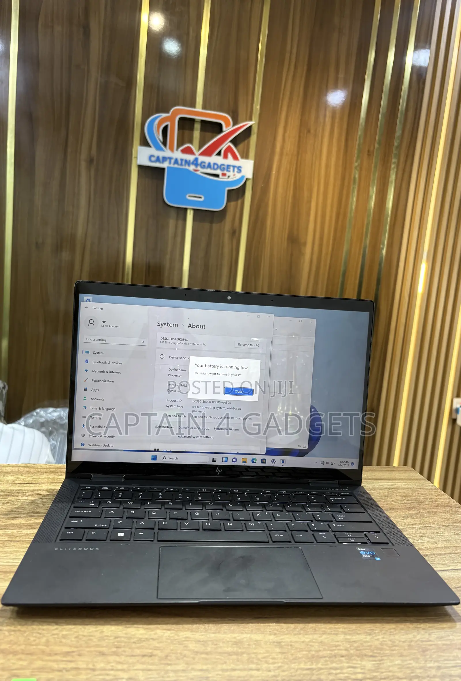 Laptop HP Elite Dragonfly x360 11th Gen 16GB Intel Core i7 SSD 512GB