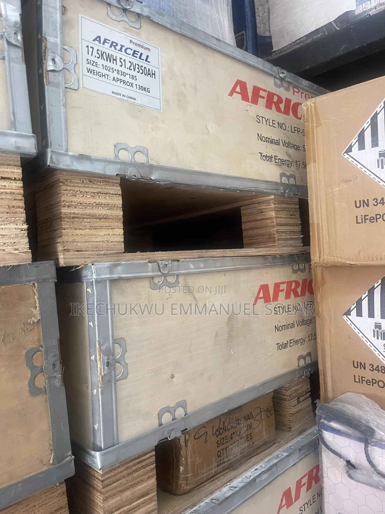 17.5kwh Lithium Ion Battery Africell Much Available