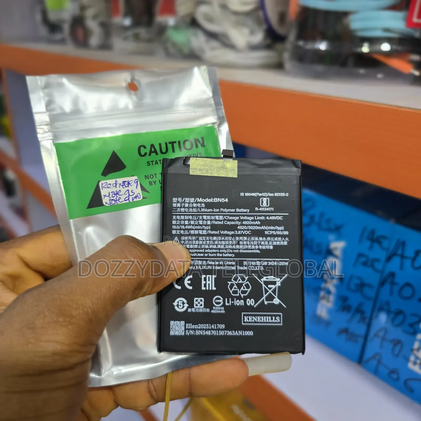 Redmi Note 9s Bn54 Battery