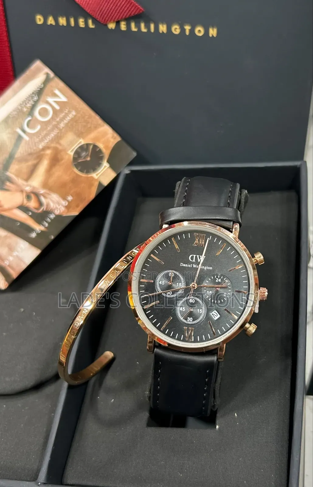 High Quality DW(Daniel Wellington) ,Leather Strapped Wristwatch
