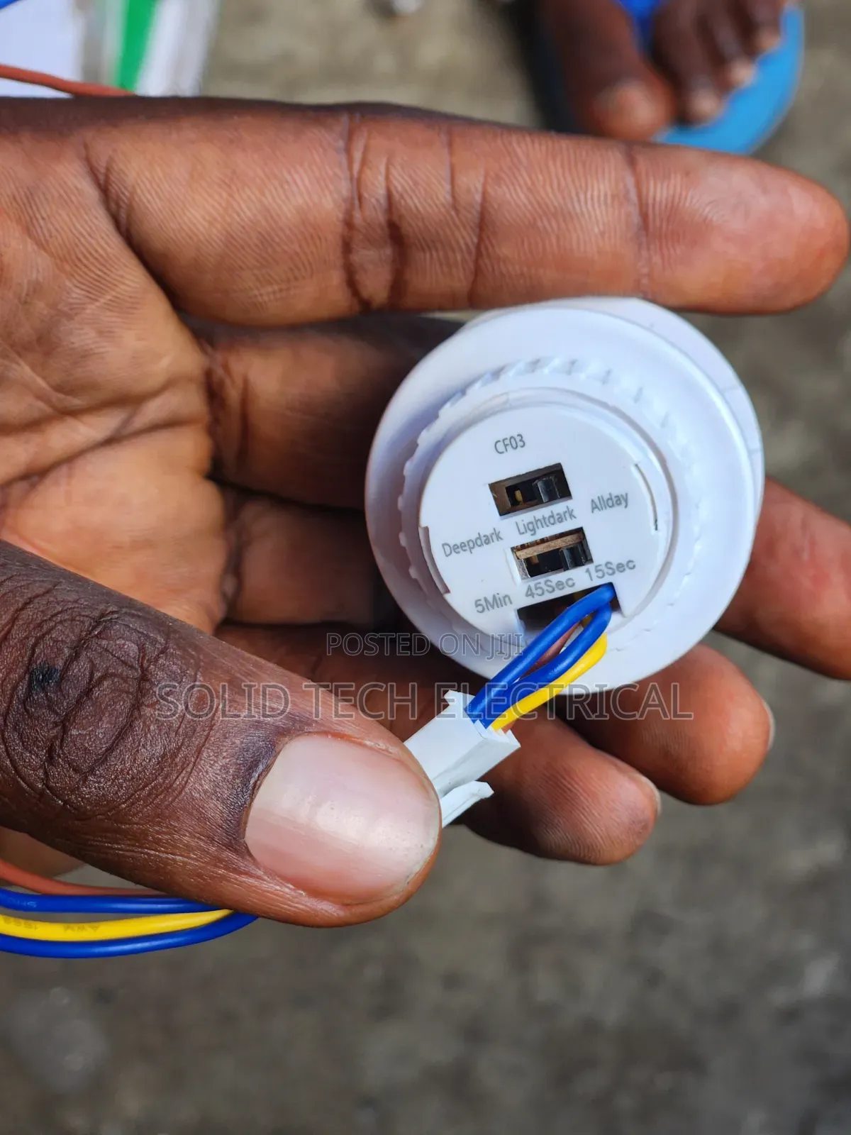 220v Sensor Switch With Control Settings