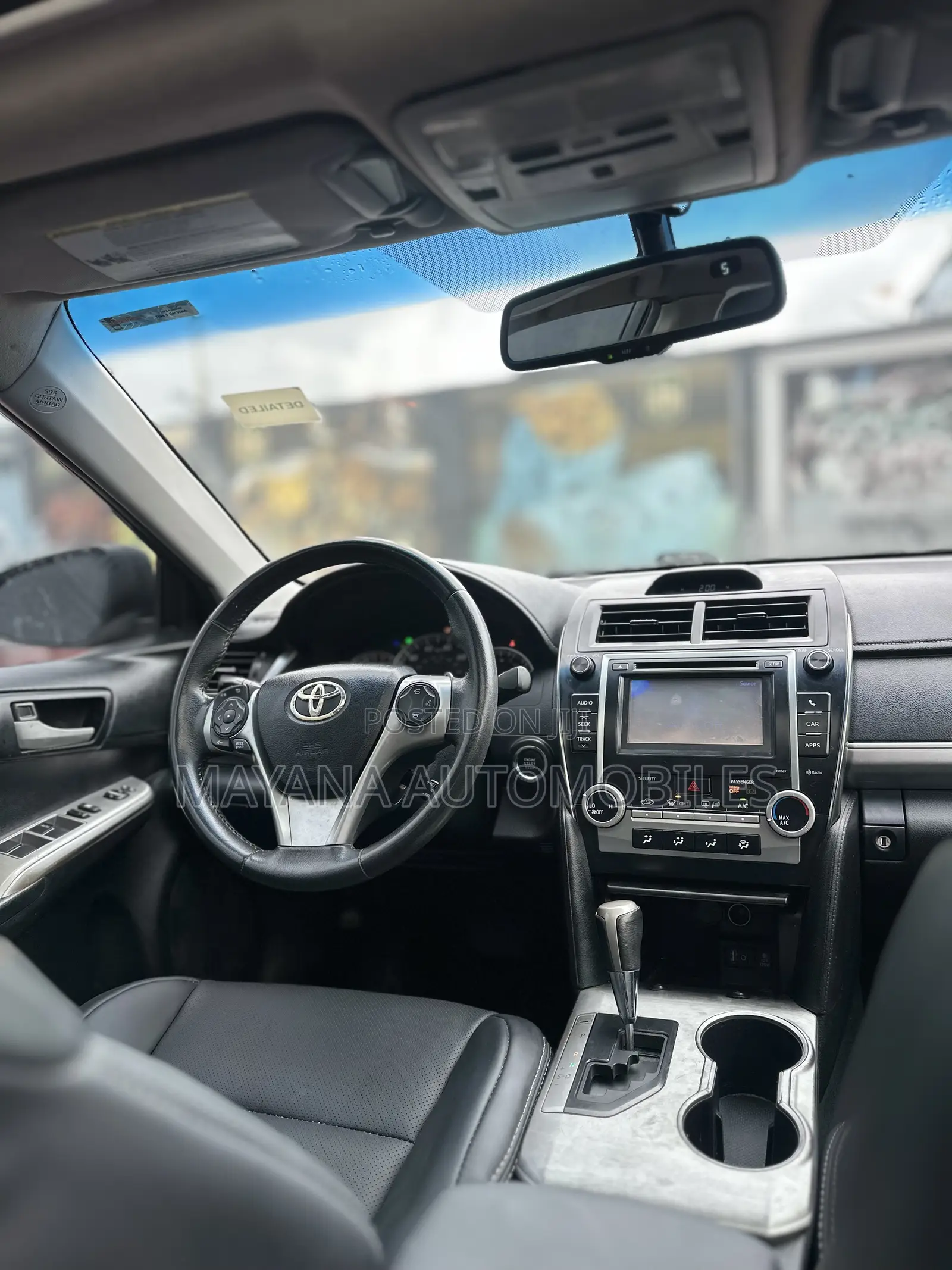 Toyota Camry SE 4dr Sedan (2.5L 4cyl 6A) 2012 Black