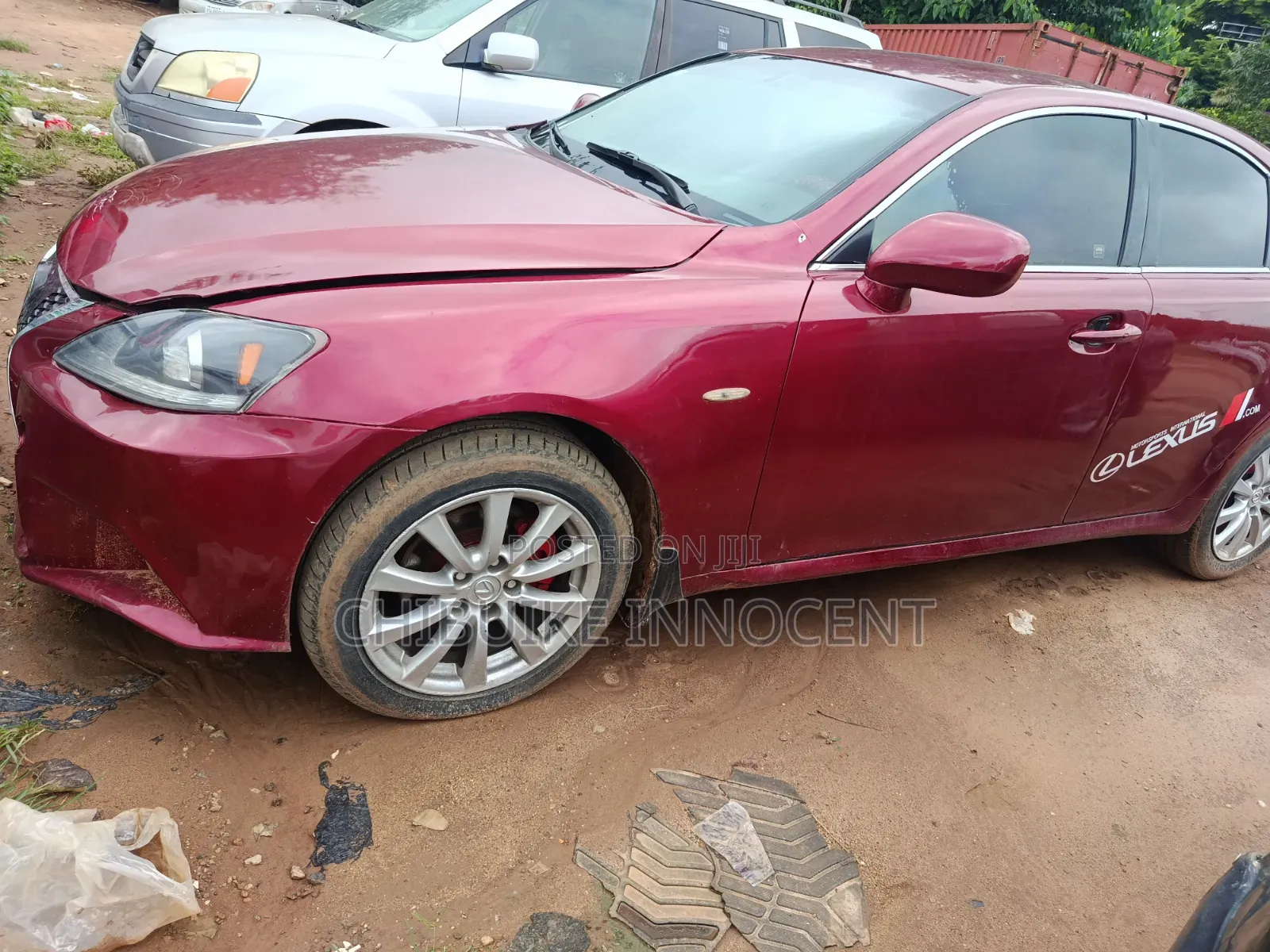 Lexus IS 2008 Red