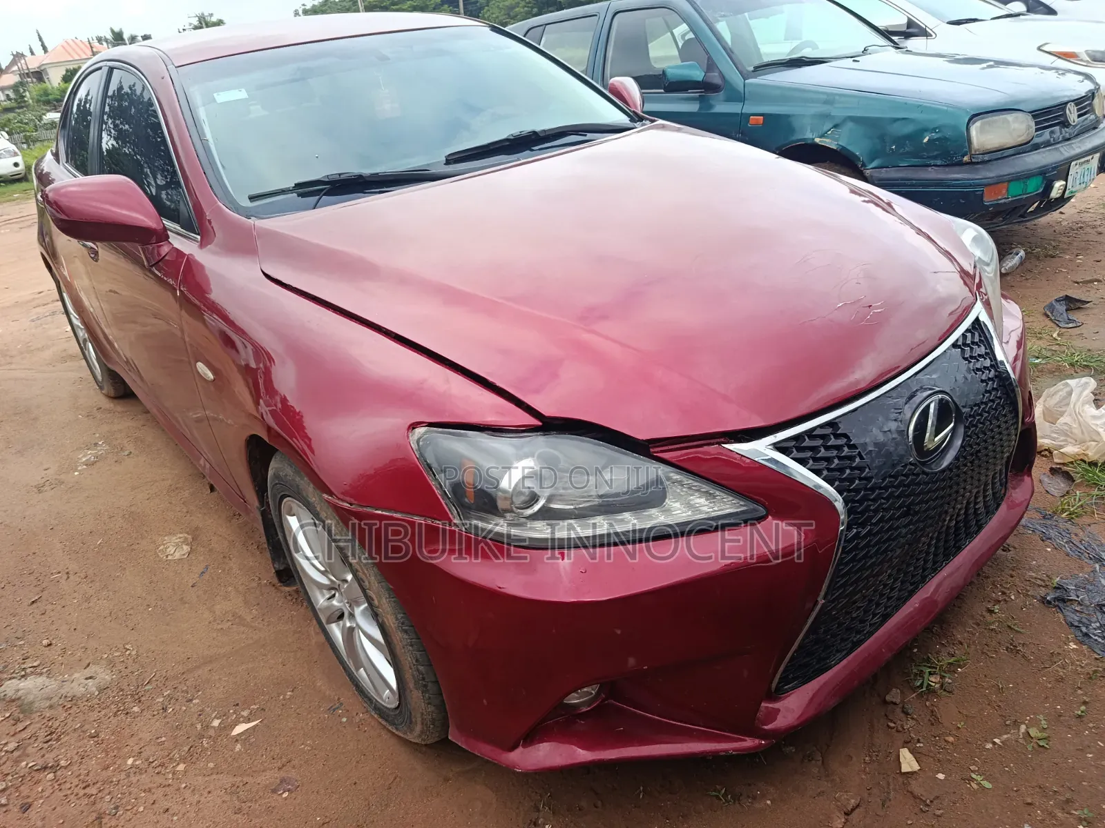 Lexus IS 2008 Red