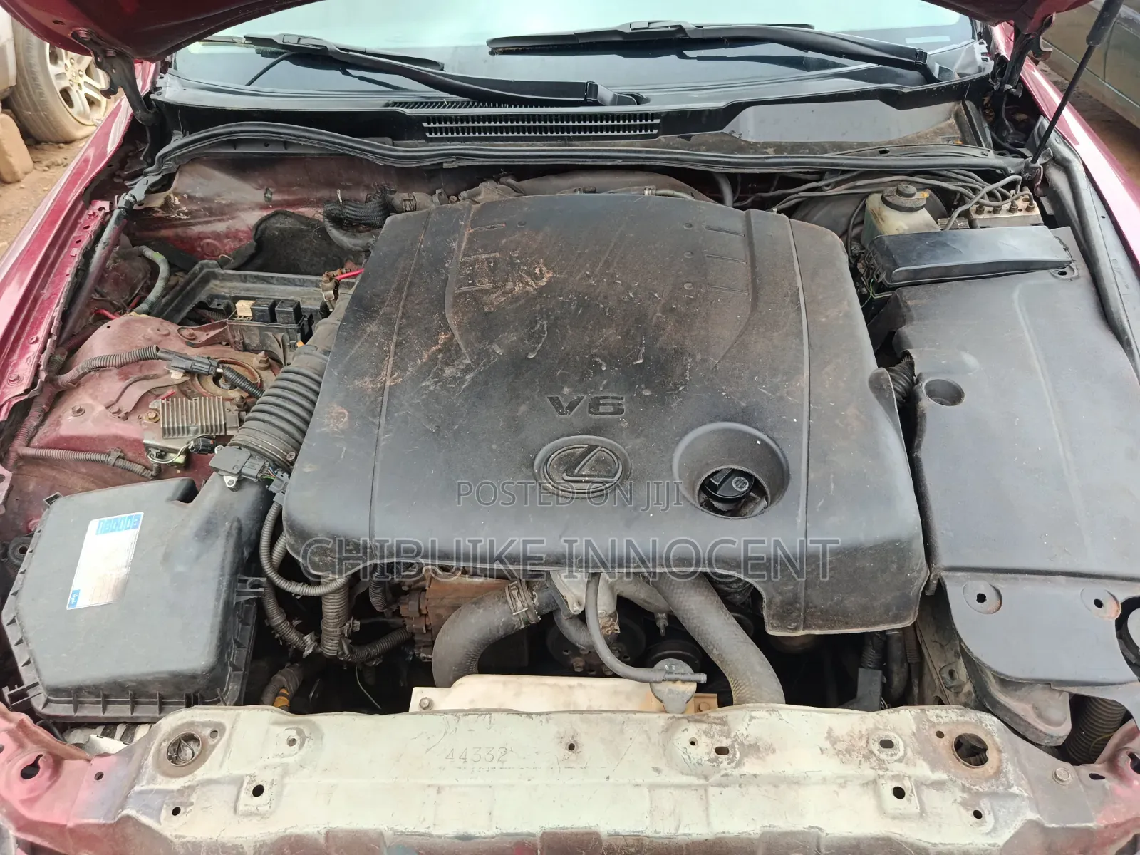 Lexus IS 2008 Red
