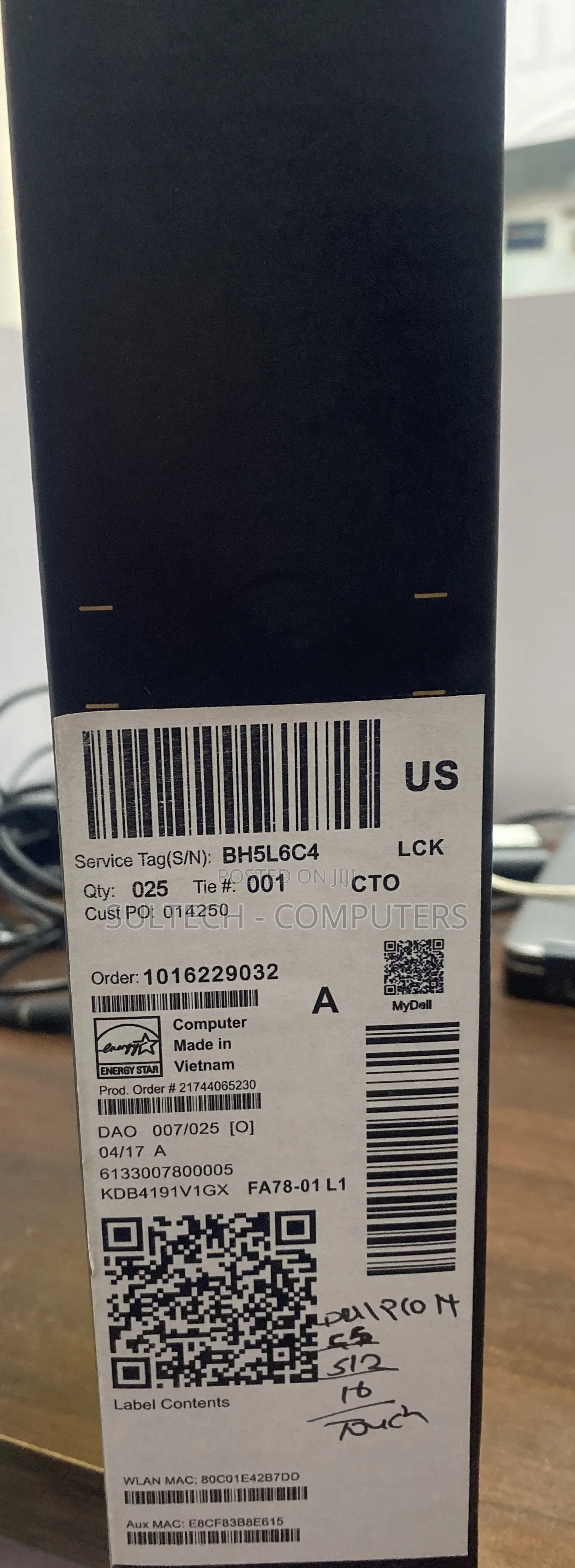 New Laptop Dell Pro 14 16GB Intel Core 5 SSD 512GB