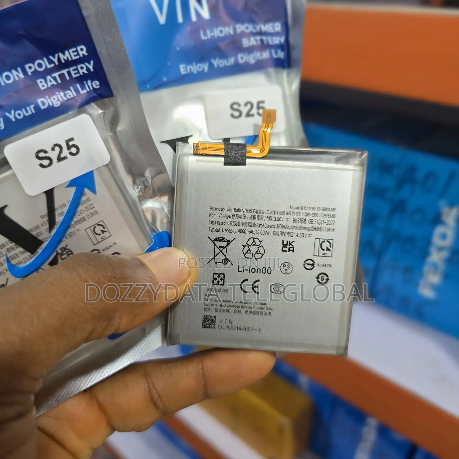 Samsung S25 EB-BS931ABY Battery Replacement