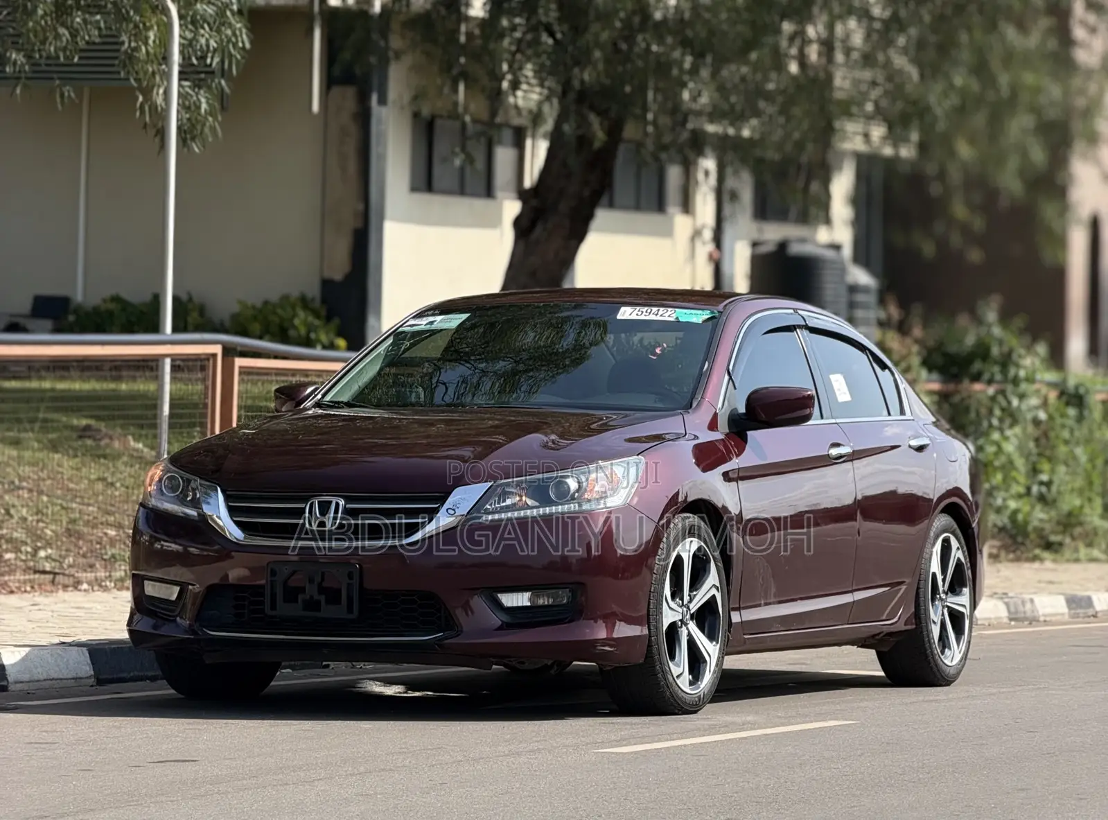 Honda Accord 2014 Maroon