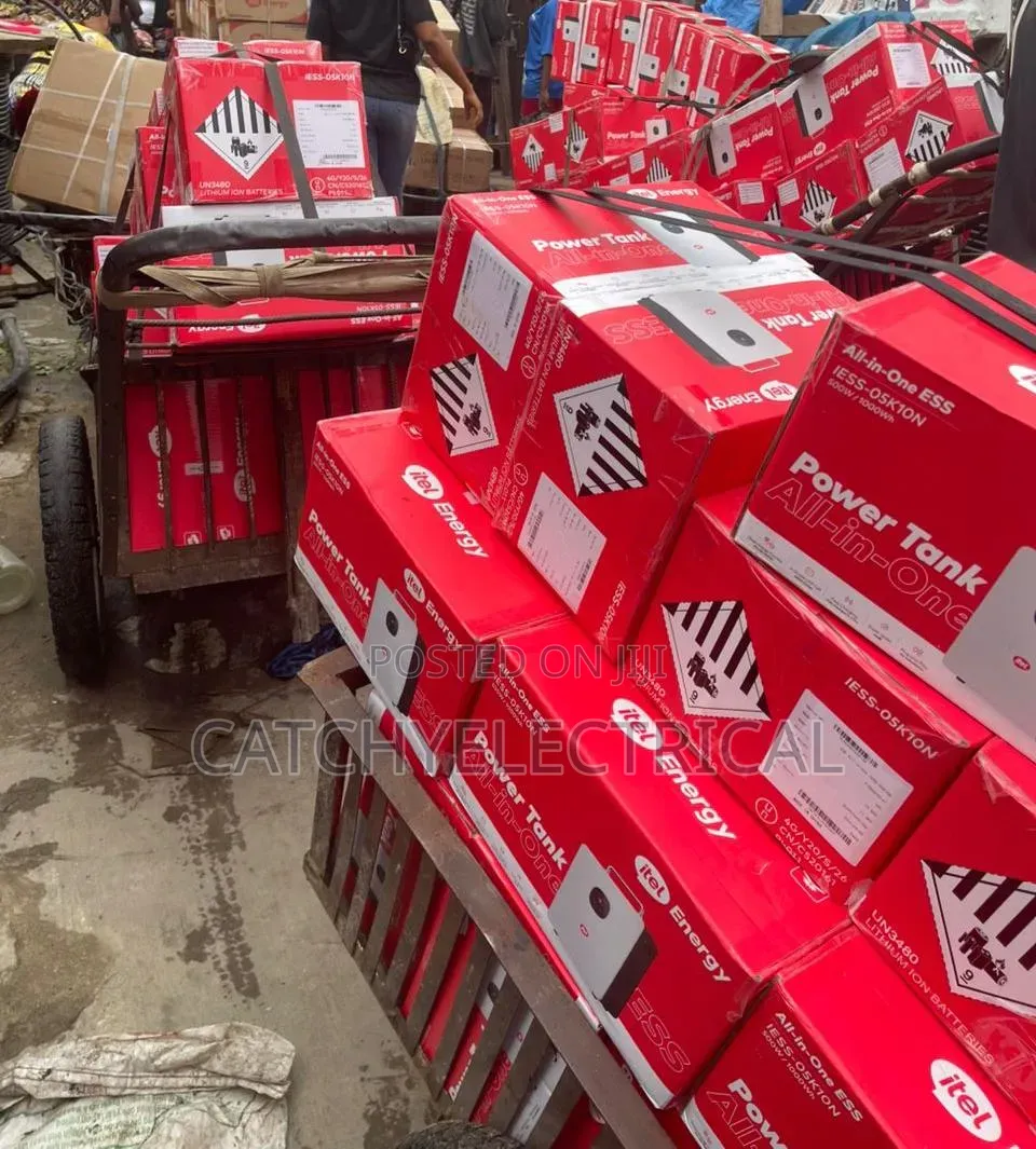 Itel Power Tank 500w Inverter+1kwh Battery, All in One Power Storage