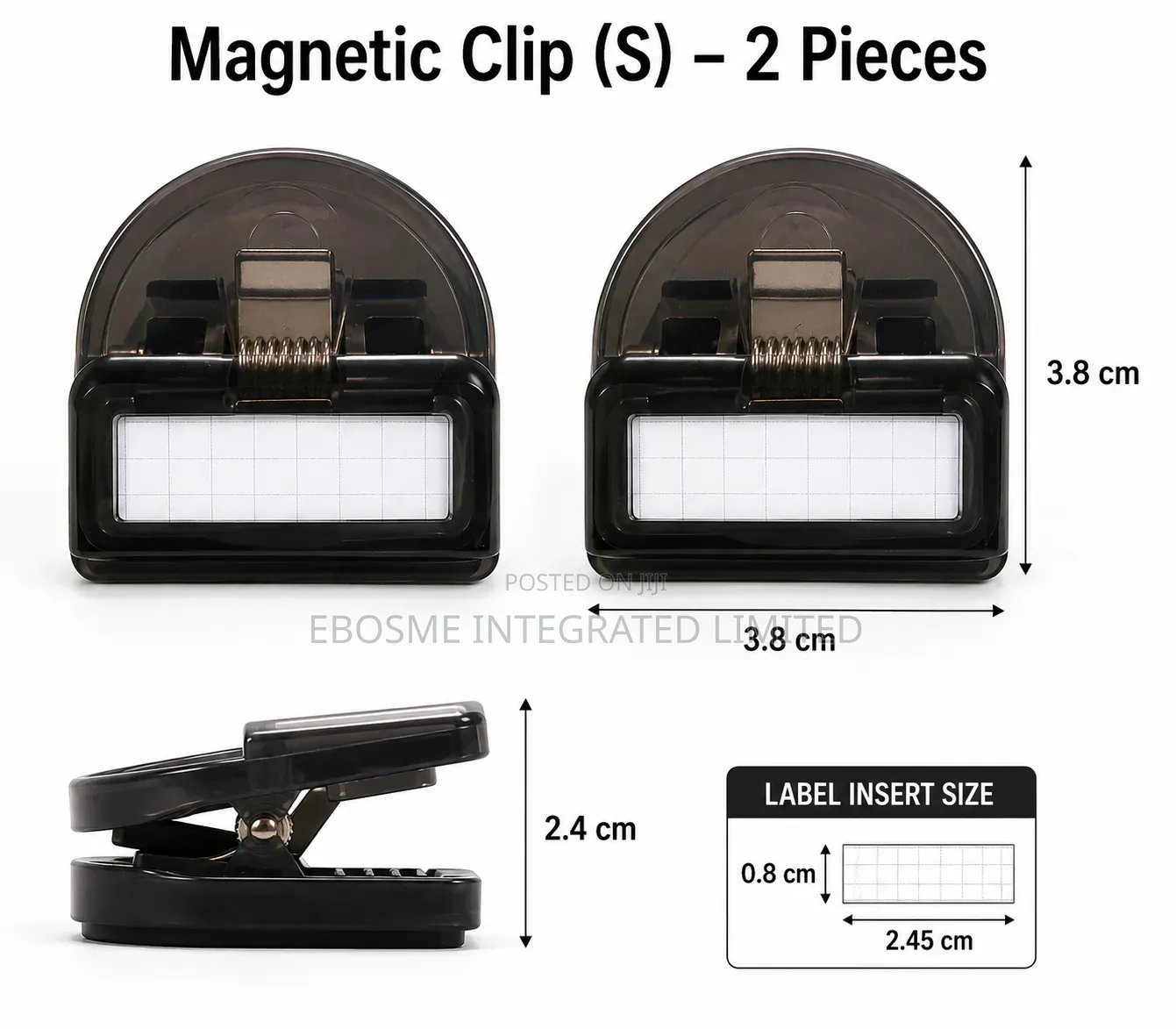 2-Piece Magnetic Clip Set