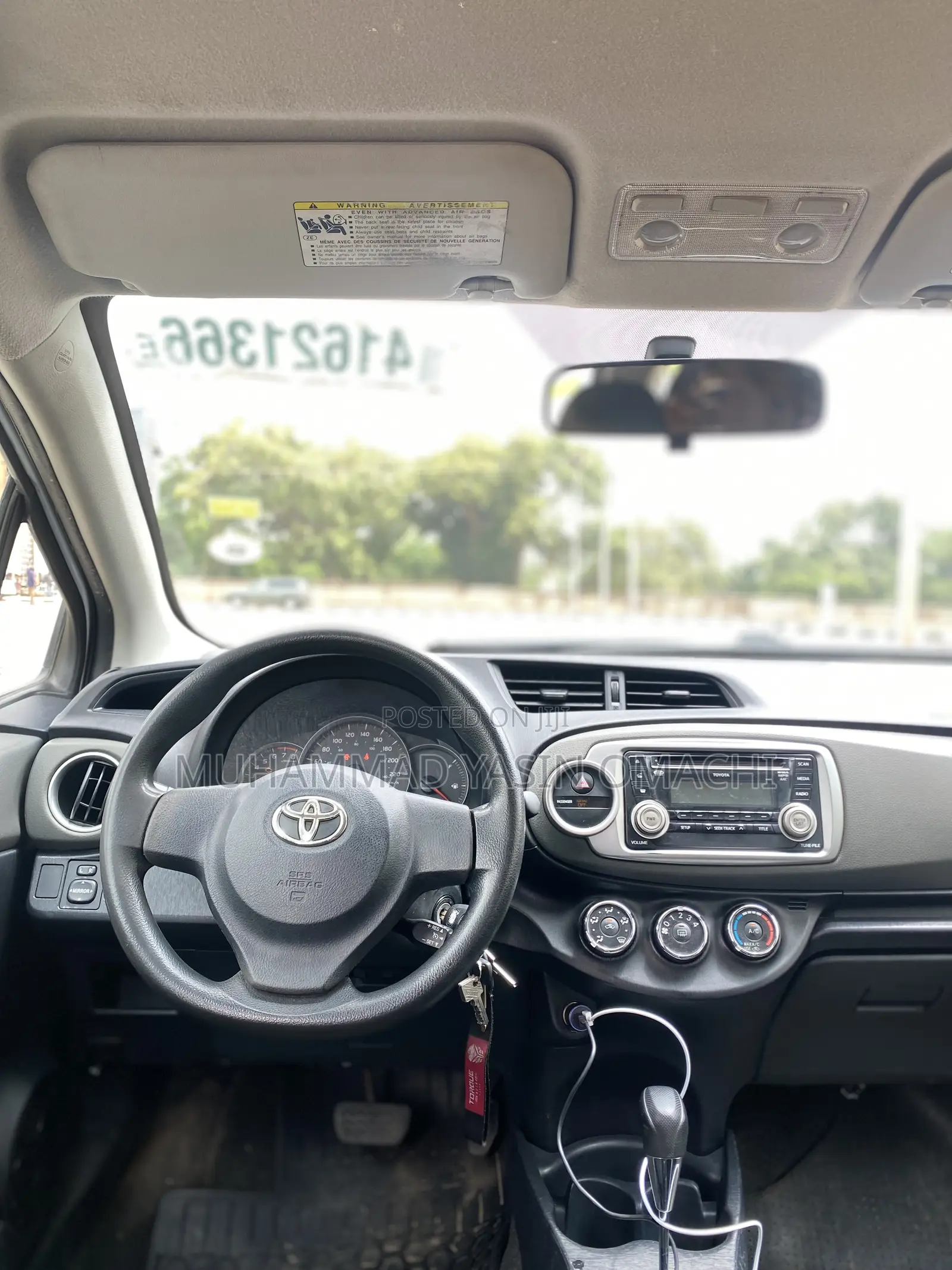 Toyota Yaris 2014 White