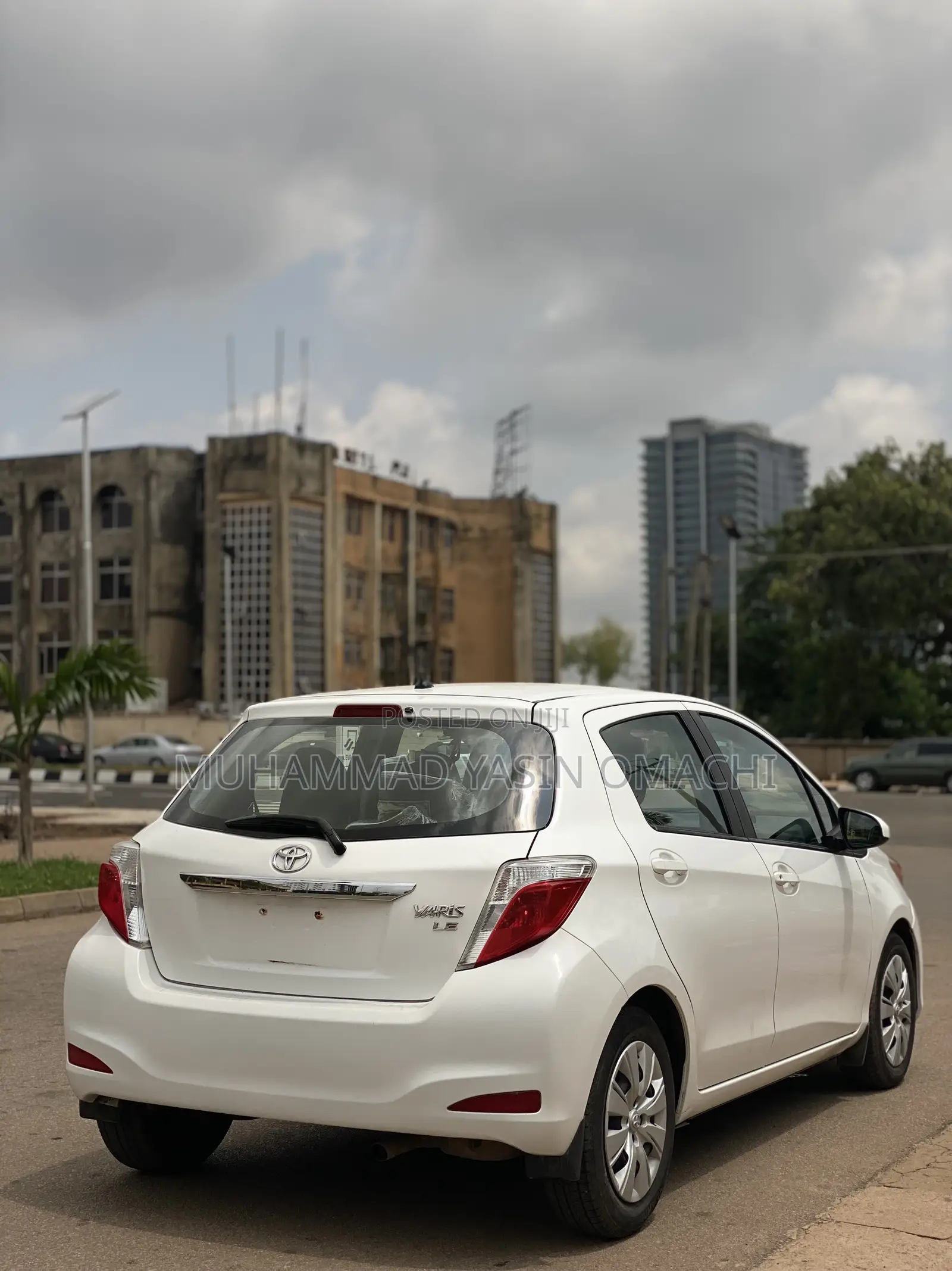 Toyota Yaris 2014 White
