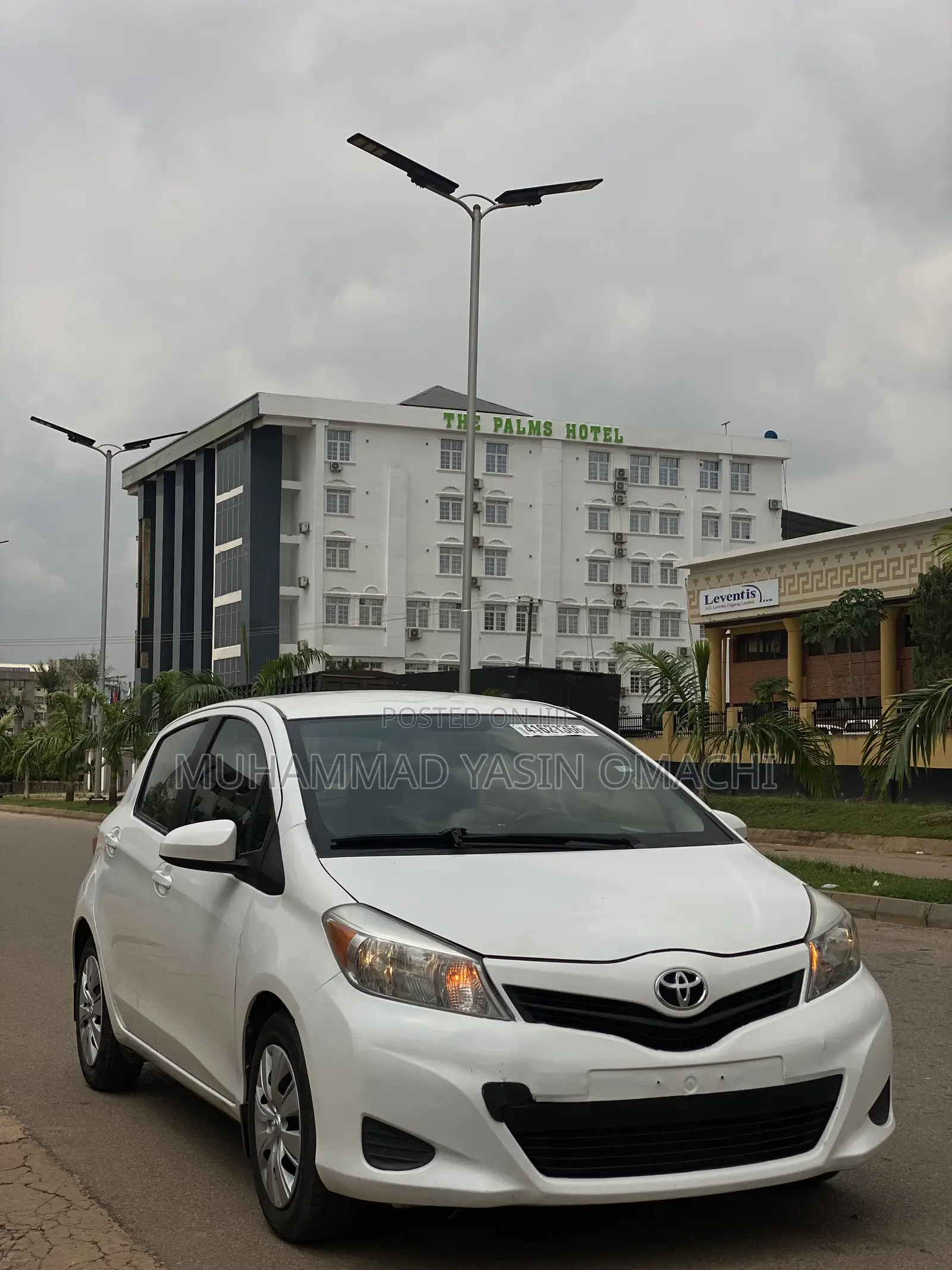Toyota Yaris 2014 White
