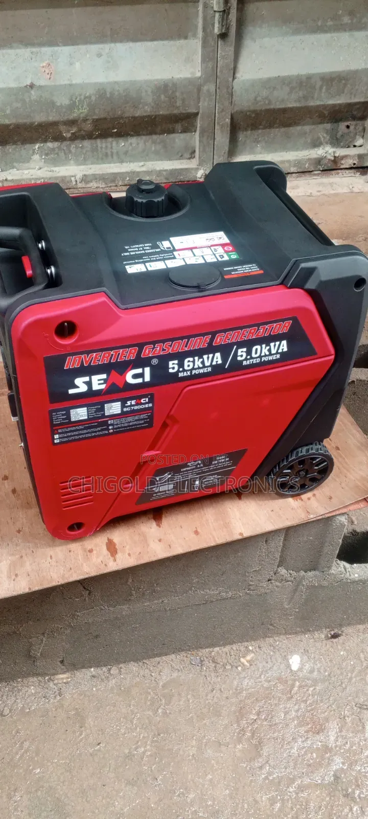 Senci Inverter Generator 5.6 kVA Original