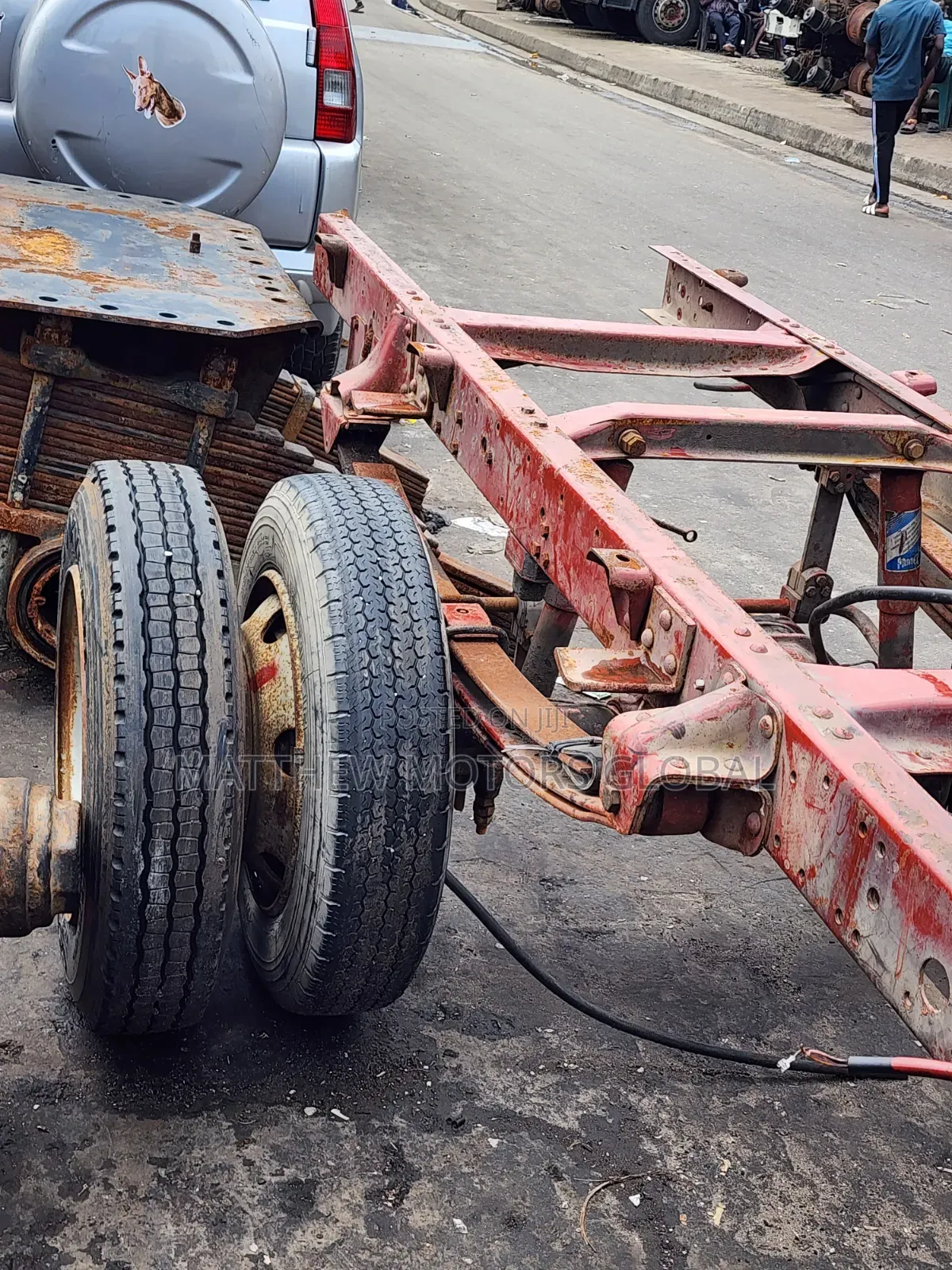 Foreign Used Iveco Fiat Cap and Chassis Truck
