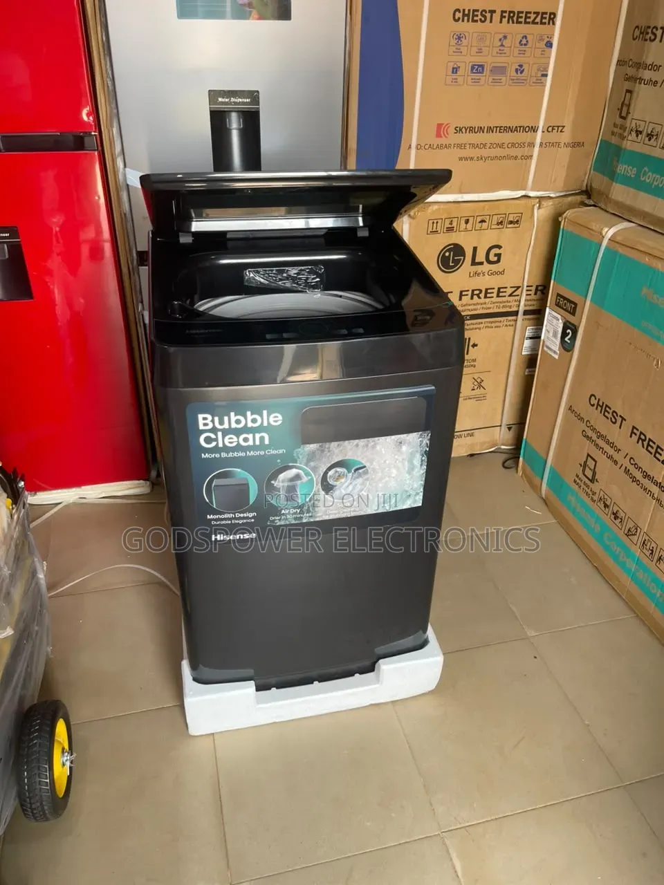 Hisense 9kg Bubble Clean Automatic Washing Machine