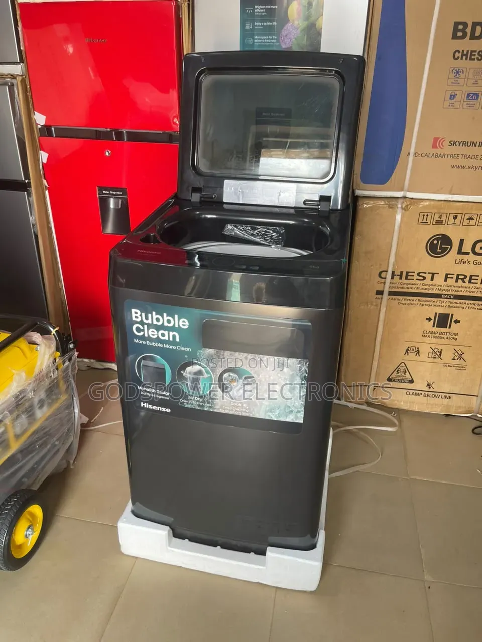 Hisense 9kg Bubble Clean Automatic Washing Machine