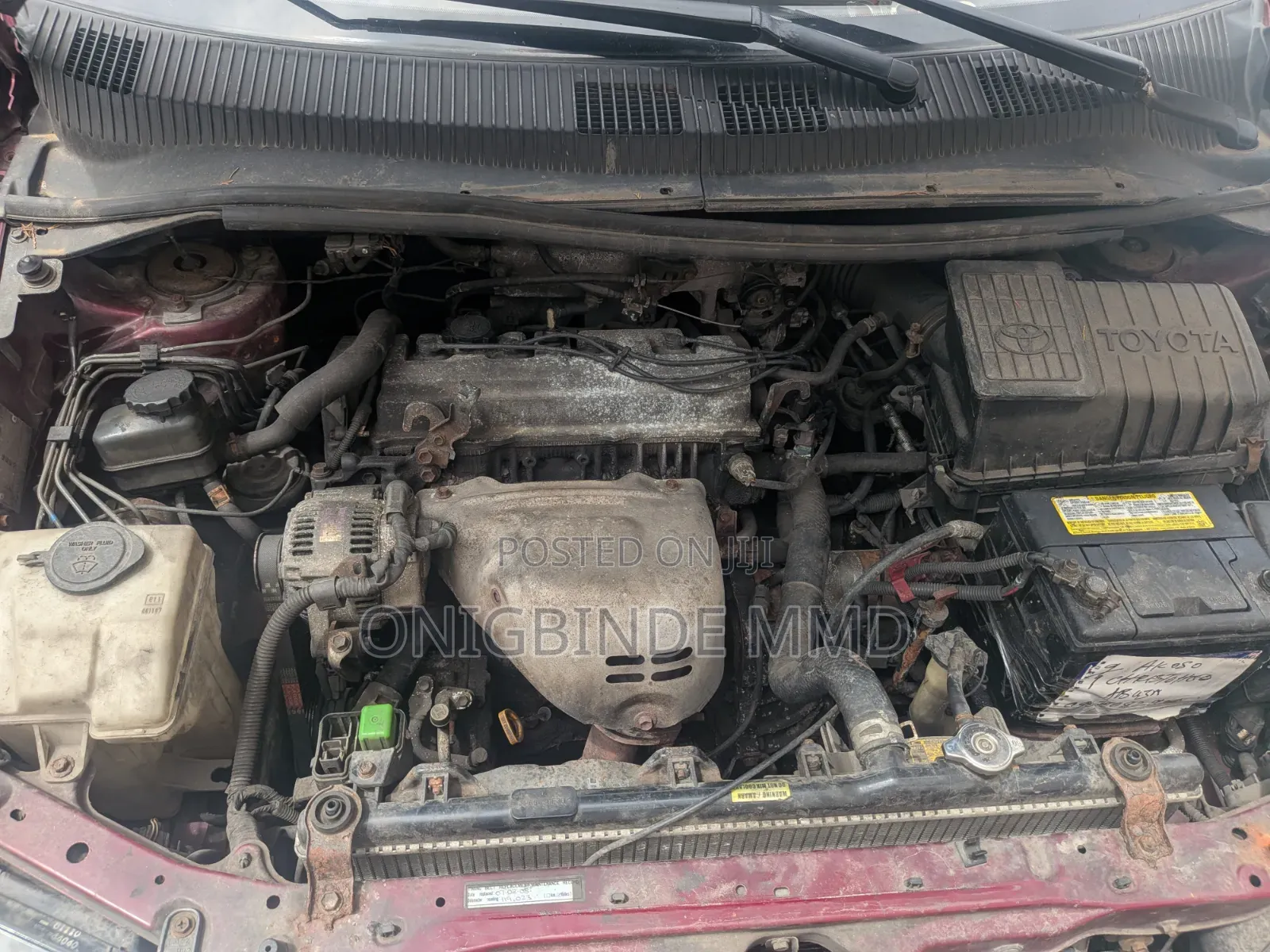 Toyota Picnic 2.0 FWD 2003 Red