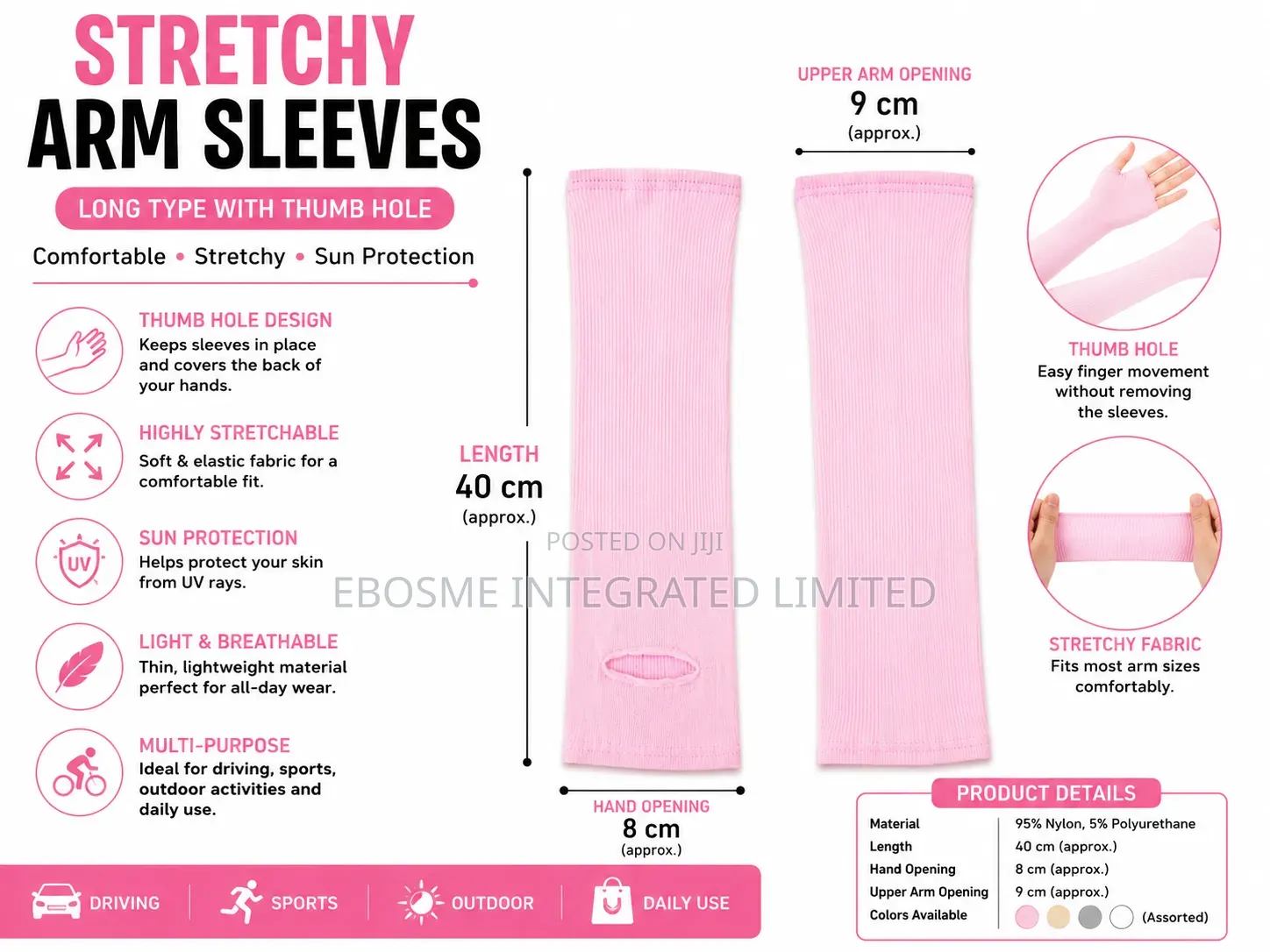 Stretch Arm Sleeves