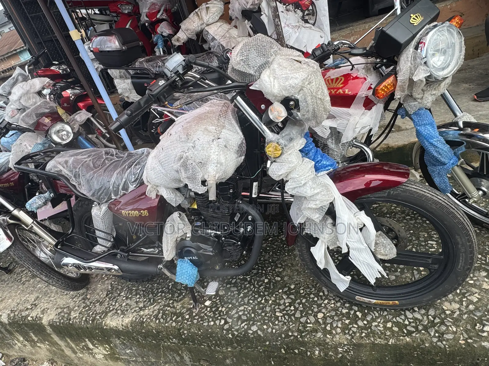 New Royal Motorcycle 2026 Red