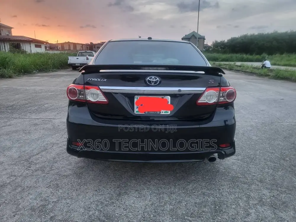 Toyota Corolla S 4dr Sedan (1.8L 4cyl 4A) 2012 Black