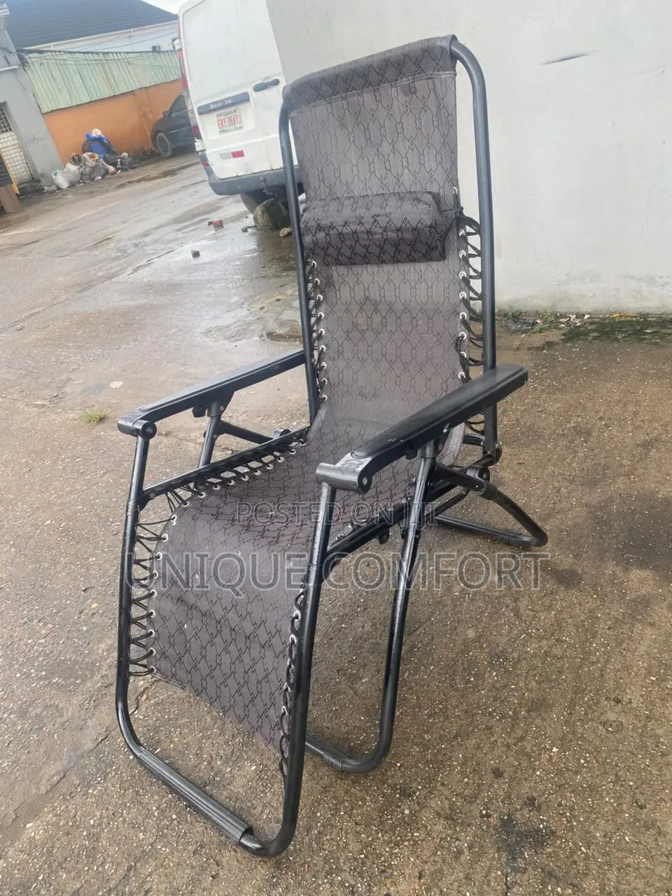 Indoor/Outdoor Relaxing Recliner Rattan Chair