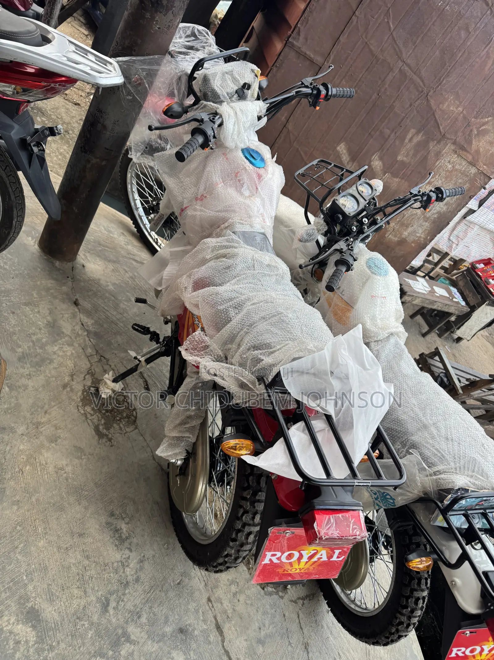 New Royal Motorcycle 2026 Red