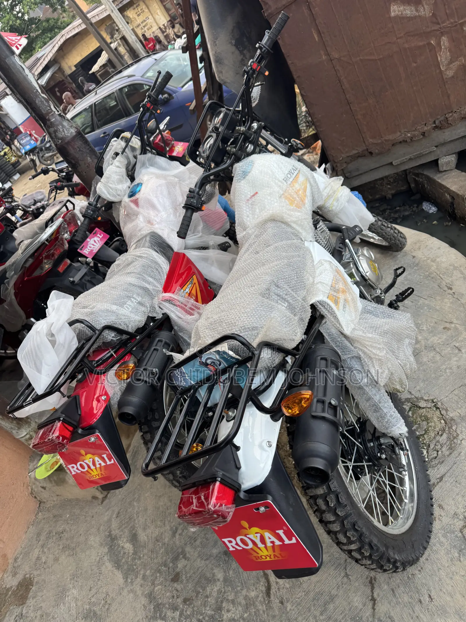 New Royal Motorcycle 2026 Red