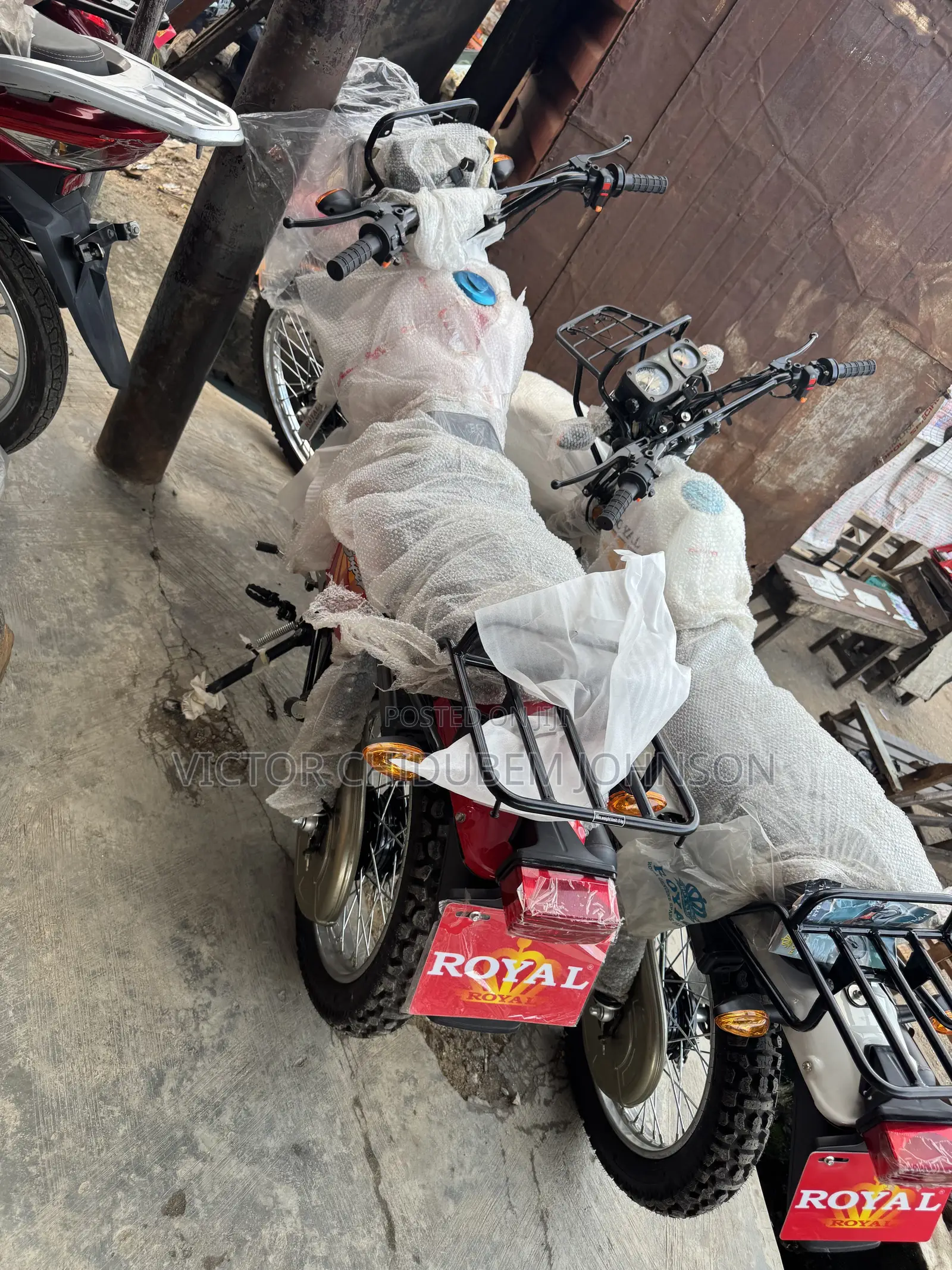 New Royal Motorcycle 2026 Red