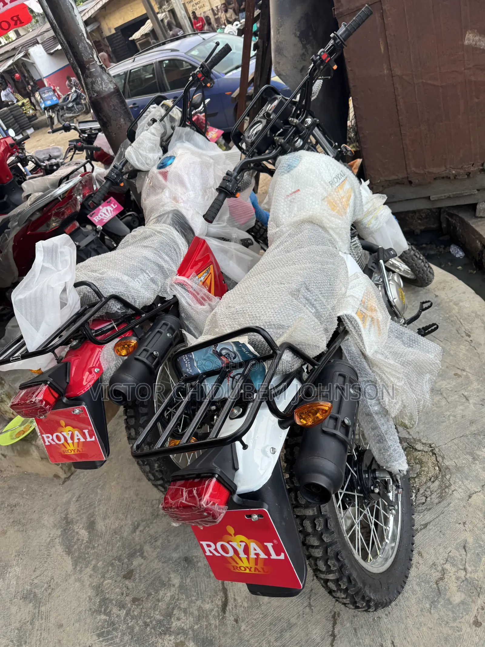 New Royal Motorcycle 2026 Red