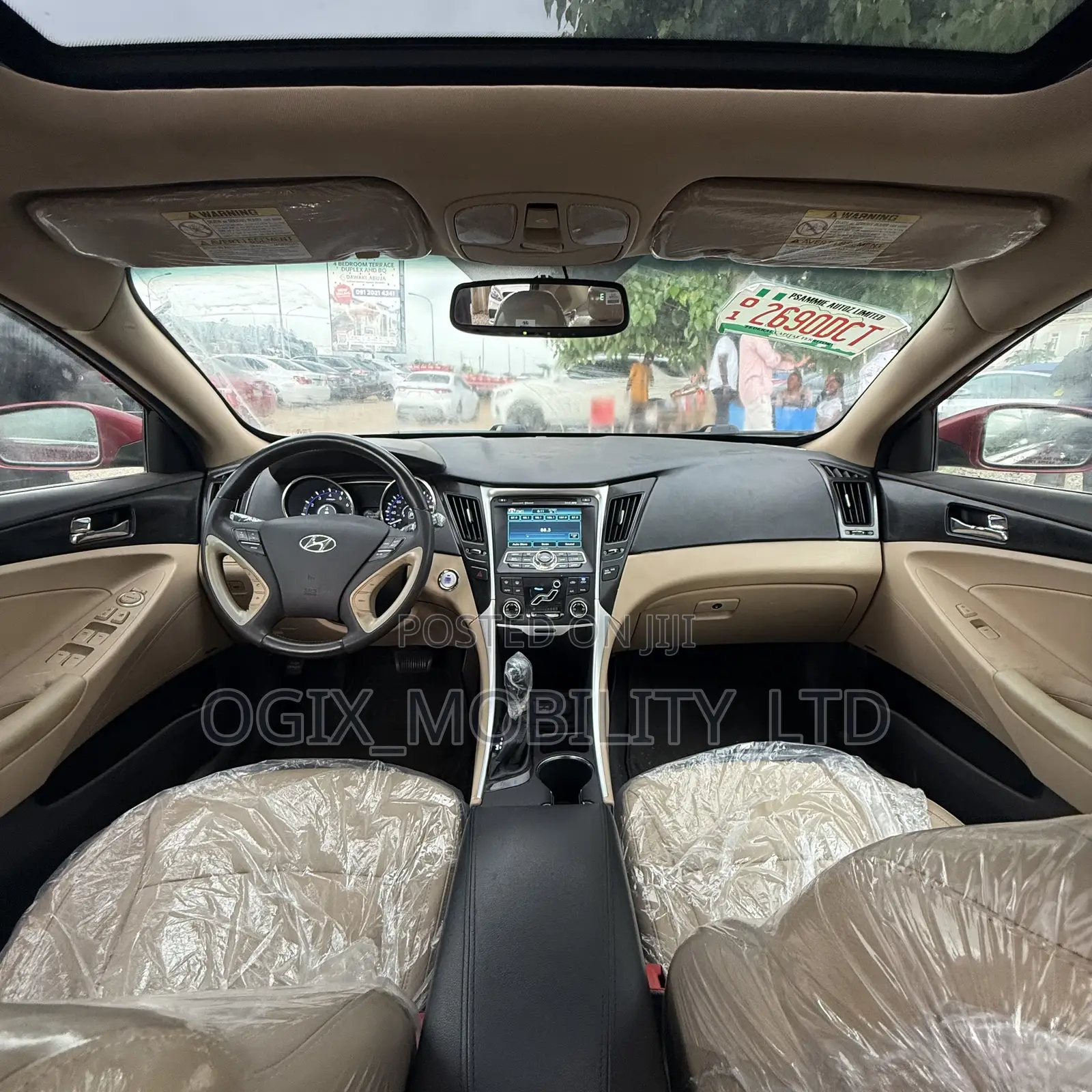 Hyundai Sonata 2011 Red