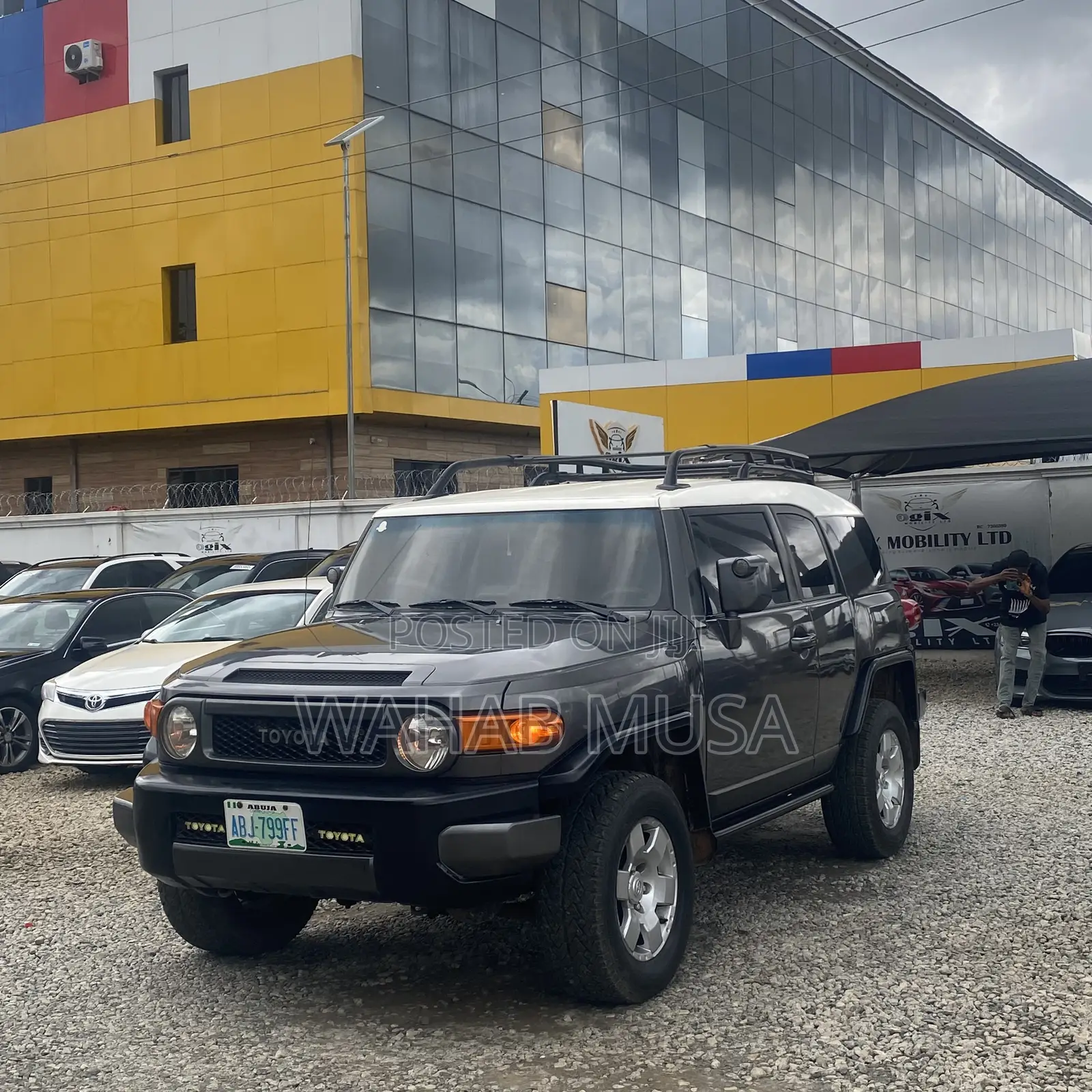 Toyota FJ Cruiser 2007 Gray
