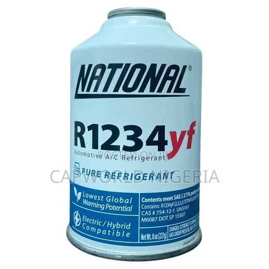 National R-1234yf a/C Refrigerant Gas