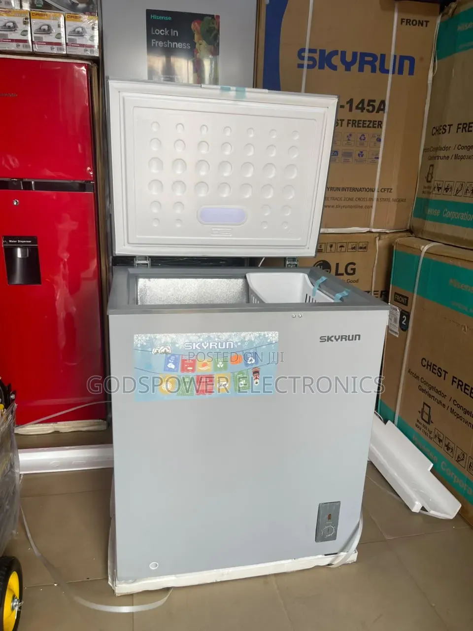 Skyrun 145L Freezer With Outside Condenser