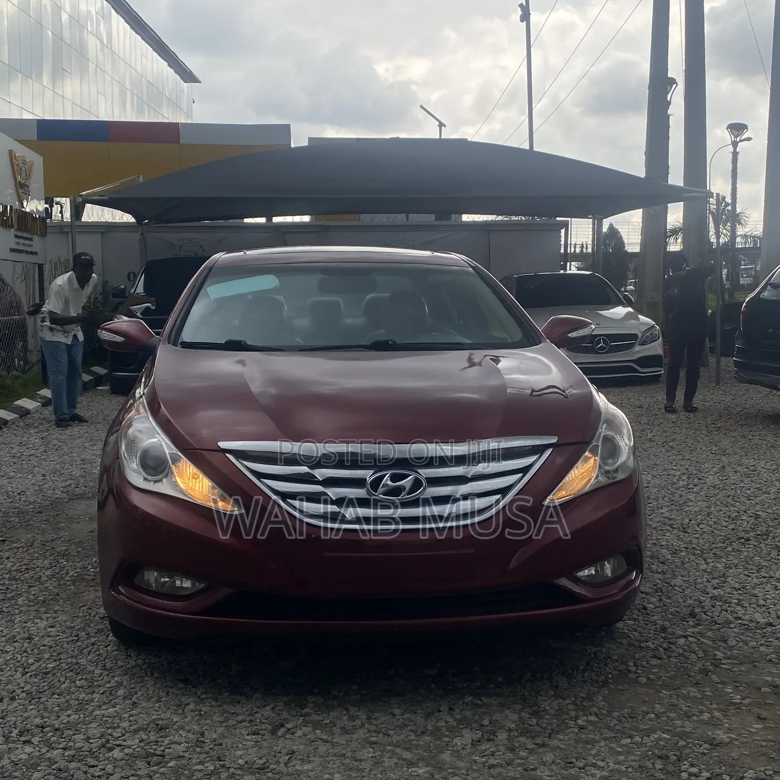 Hyundai Sonata 2011 Red