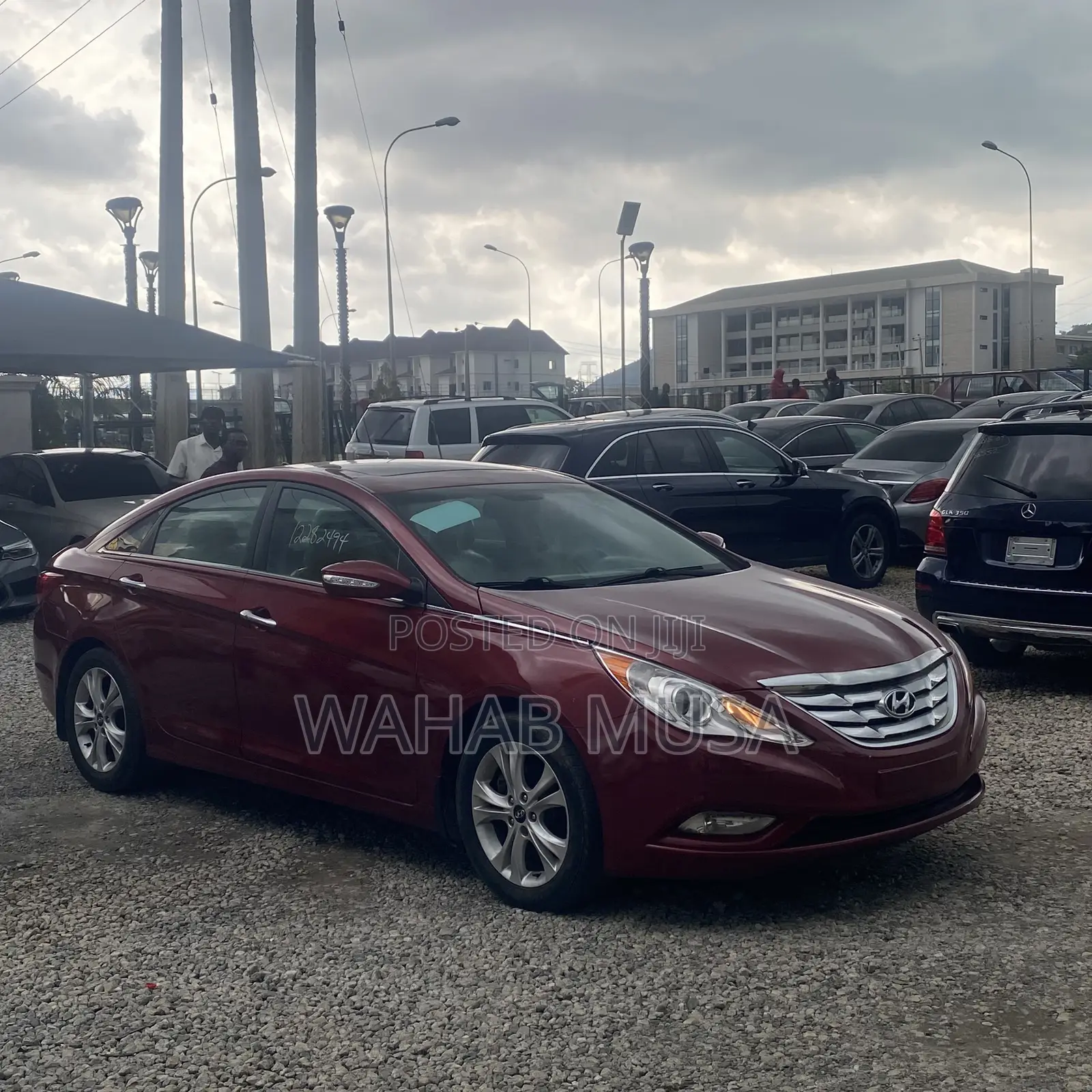Hyundai Sonata 2011 Red