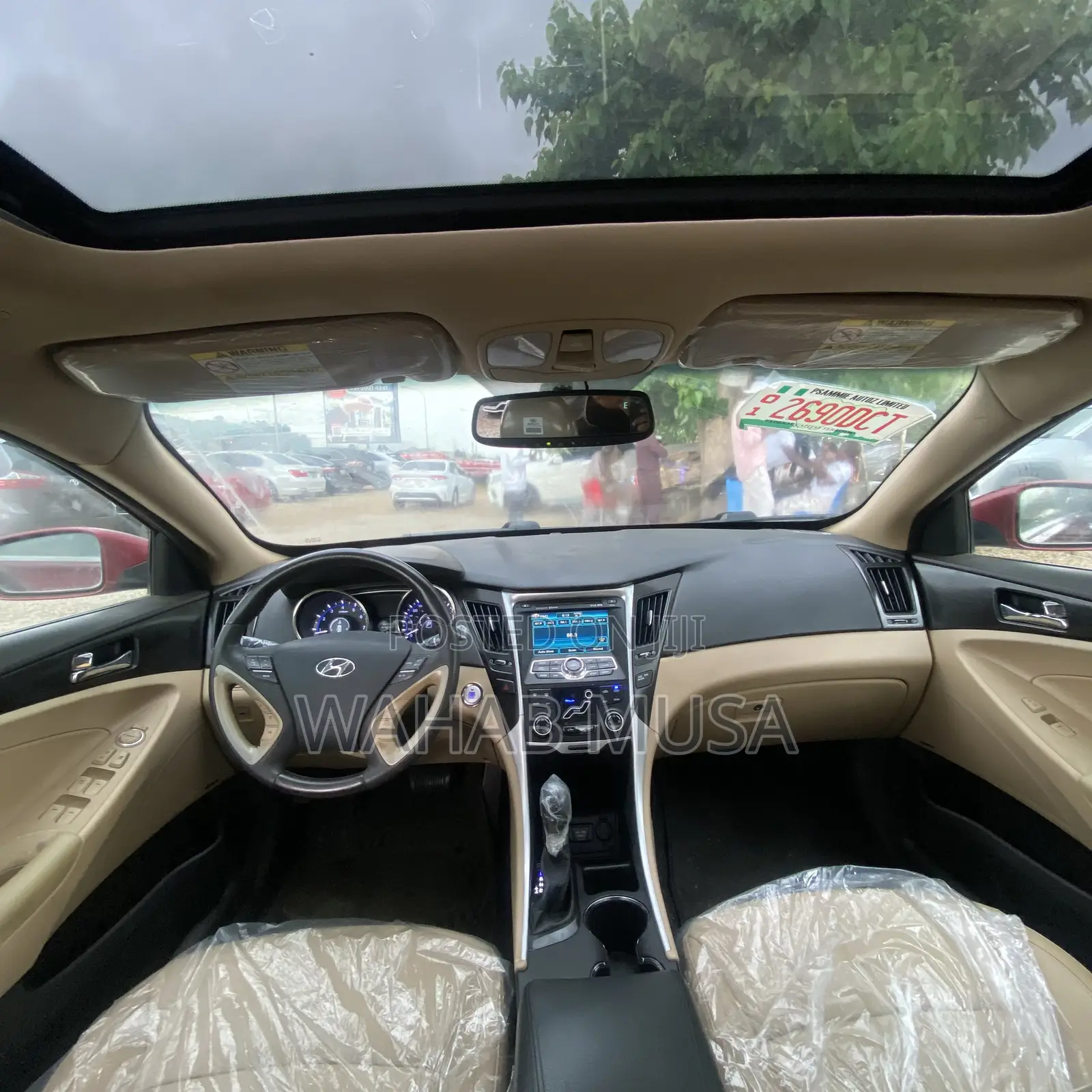 Hyundai Sonata 2011 Red