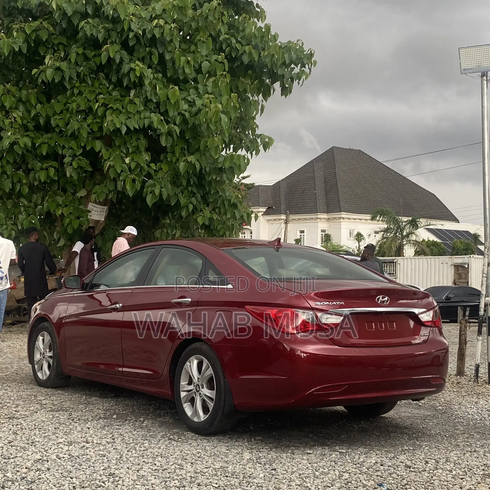 Hyundai Sonata 2011 Red
