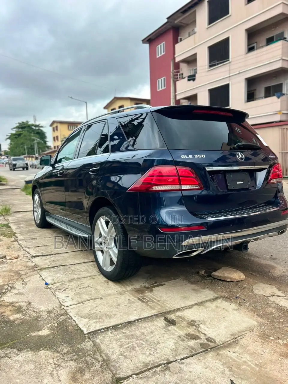 Mercedes-Benz GLE-Class GLE 350d 4MATIC 2017 Blue