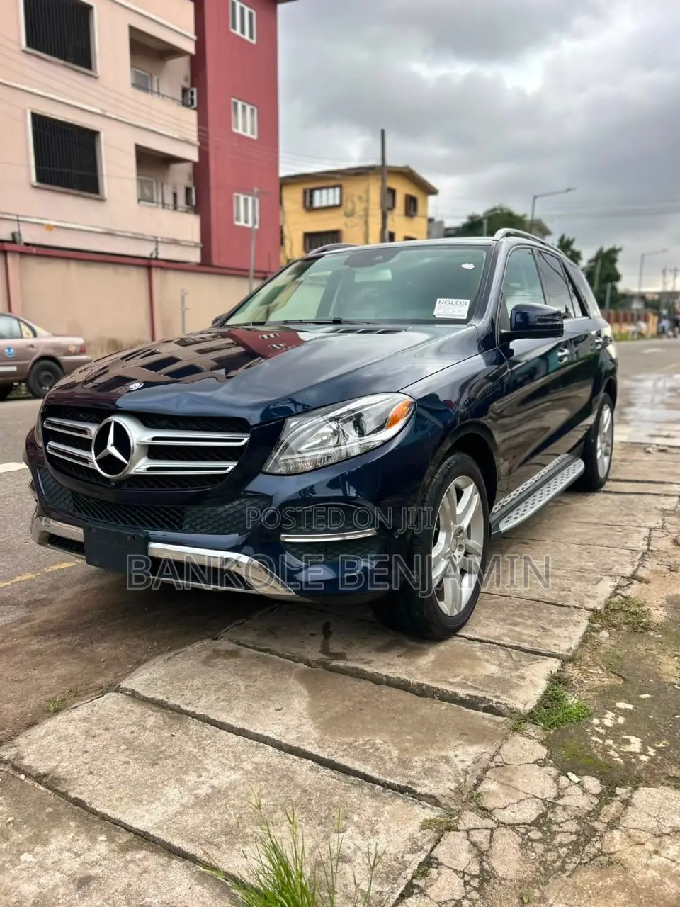Mercedes-Benz GLE-Class GLE 350d 4MATIC 2017 Blue