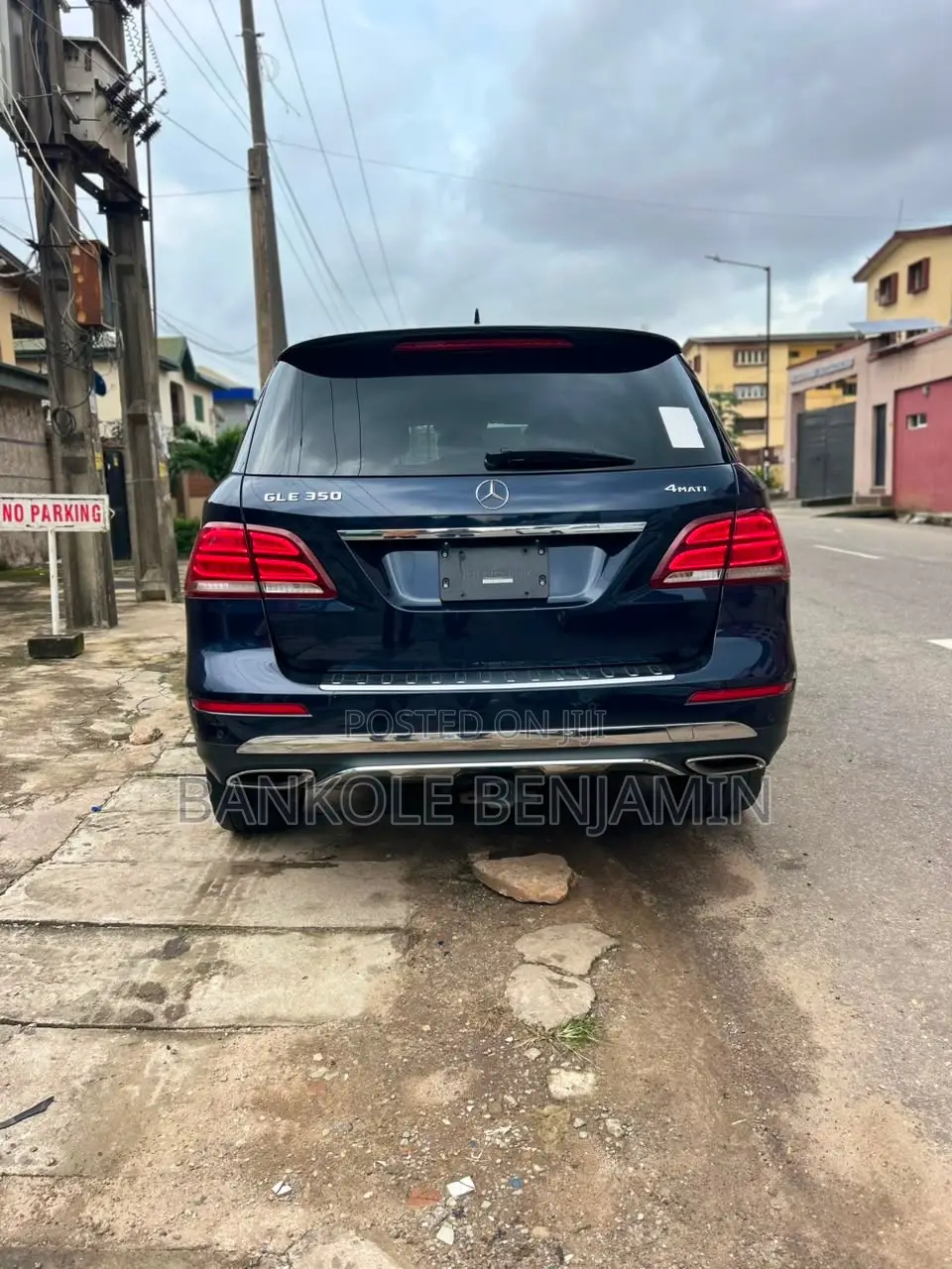 Mercedes-Benz GLE-Class GLE 350d 4MATIC 2017 Blue
