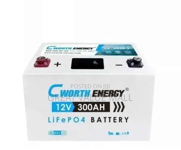 C-Worth 3kWh 12V LiFePO4 Lithium Battery
