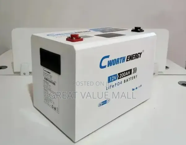 C-Worth 3kWh 12V LiFePO4 Lithium Battery