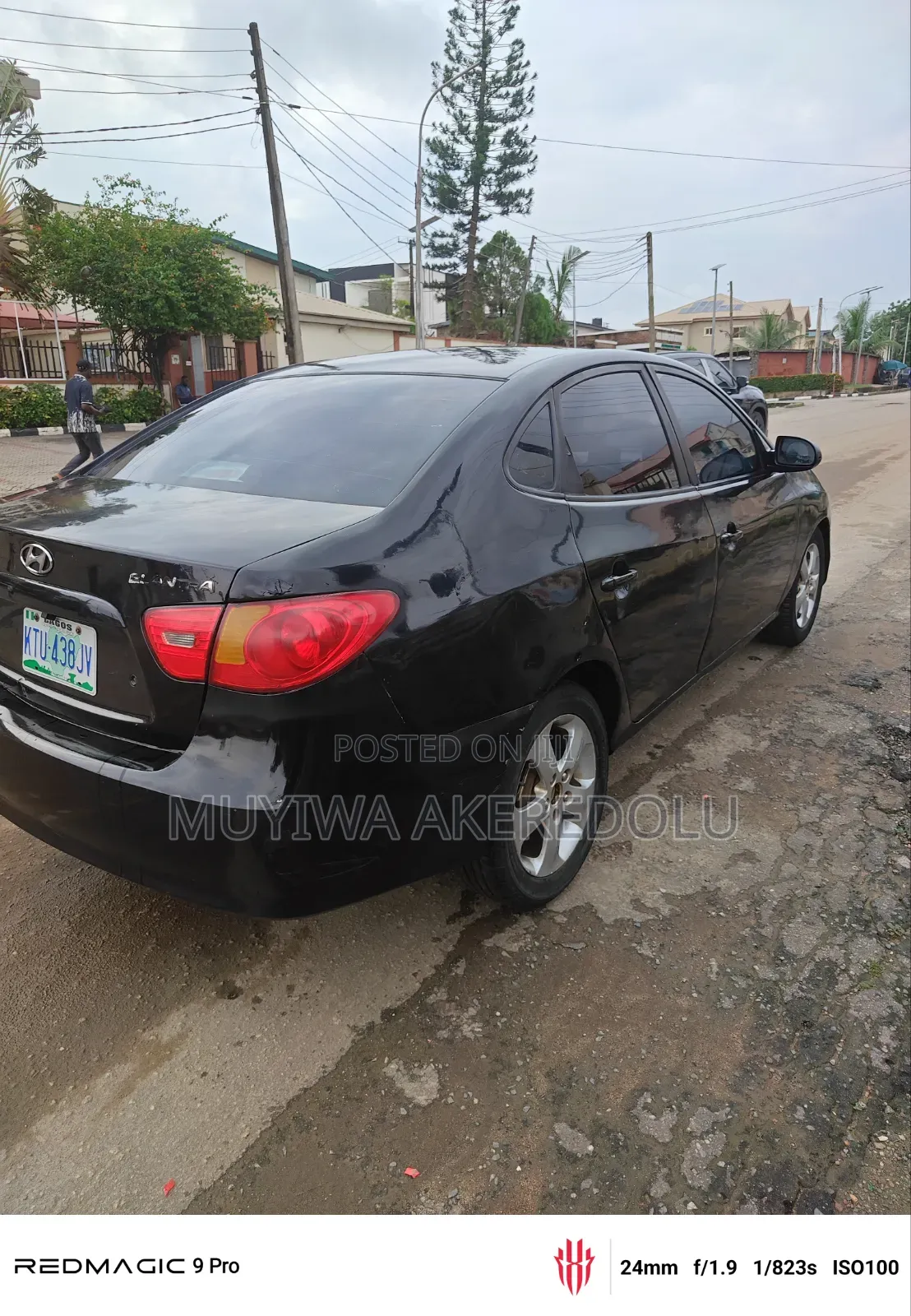 Hyundai Elantra 2008 Black