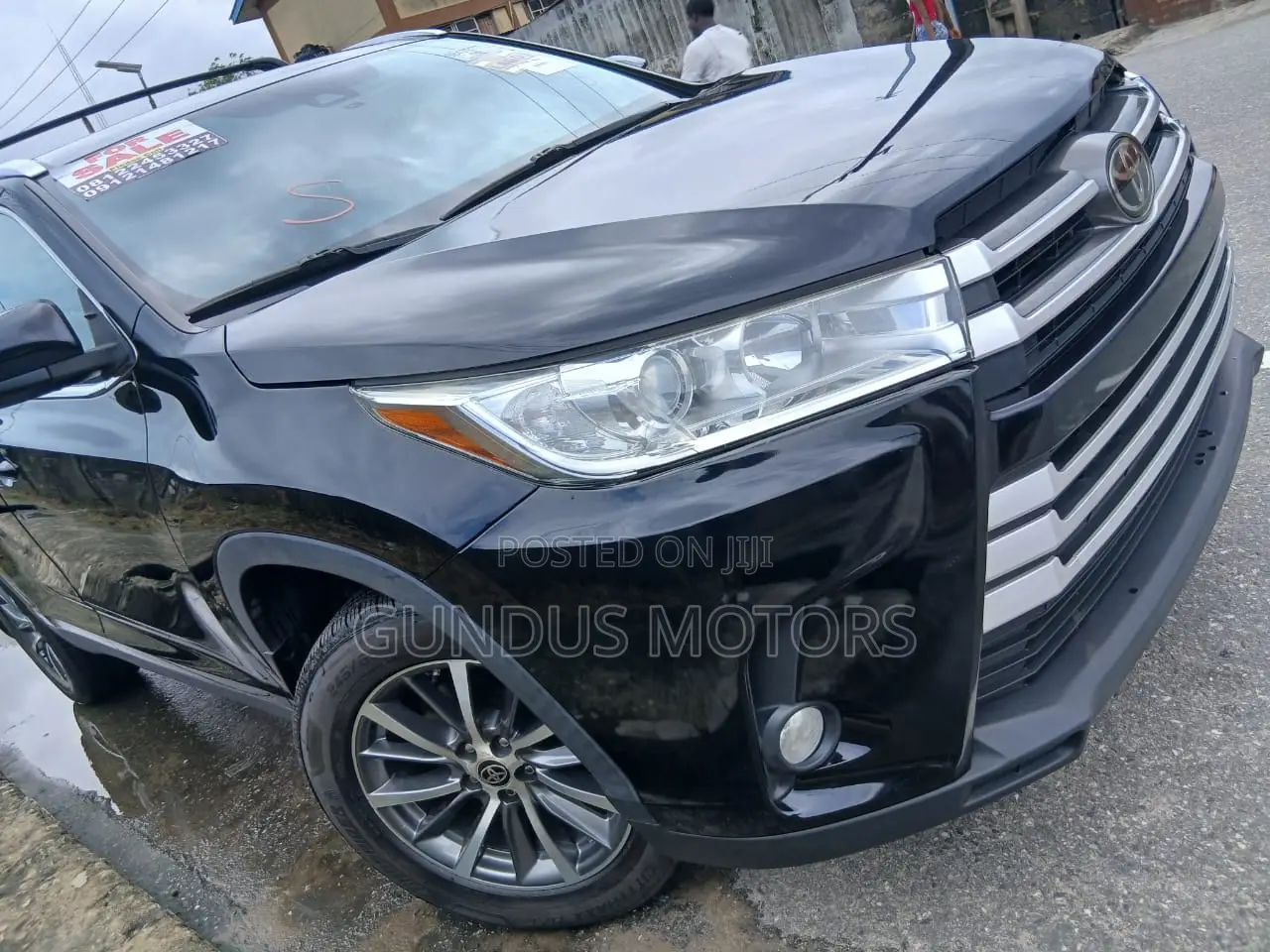 Toyota Highlander XLE 2019 Black