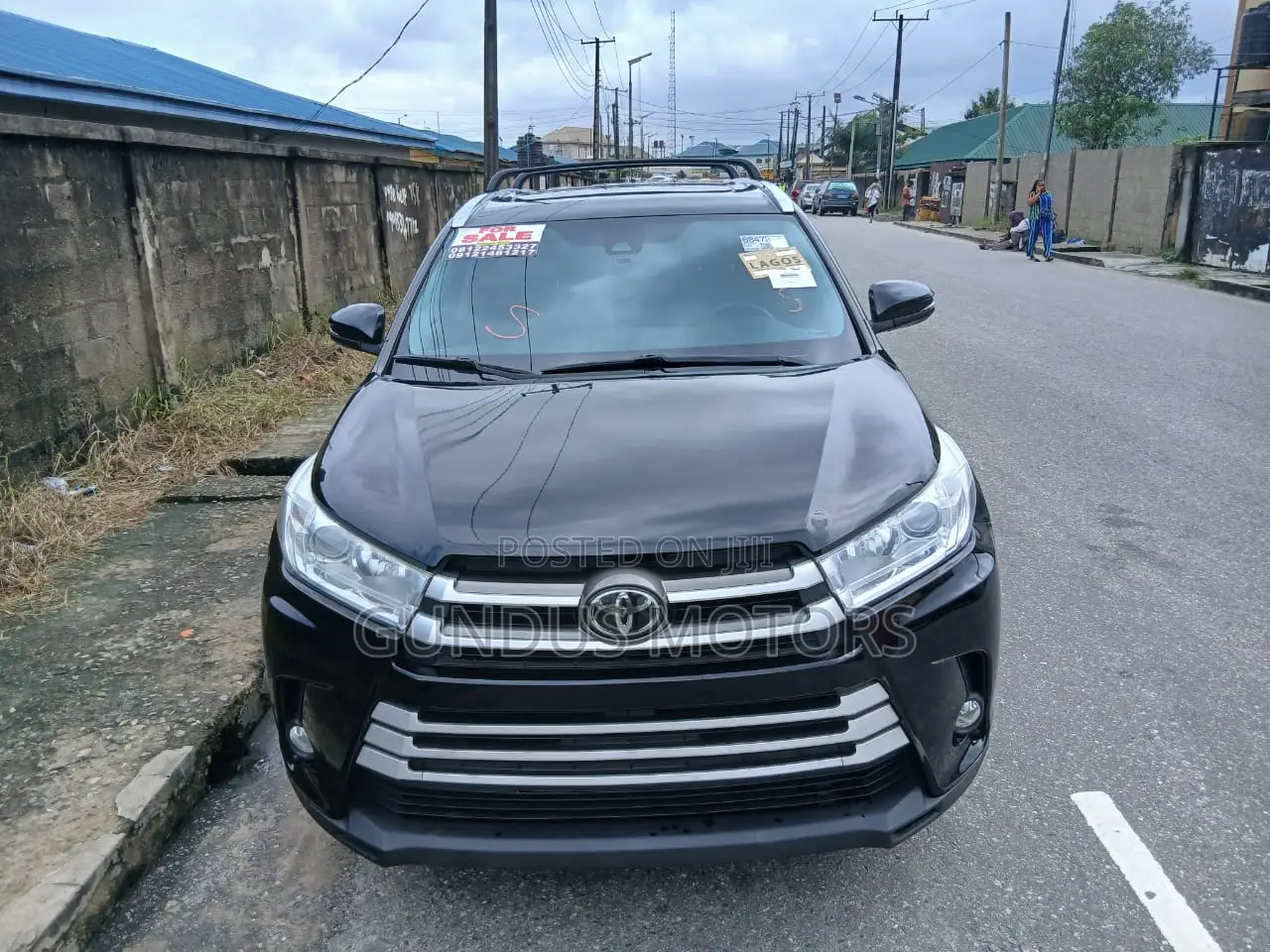 Toyota Highlander XLE 2019 Black