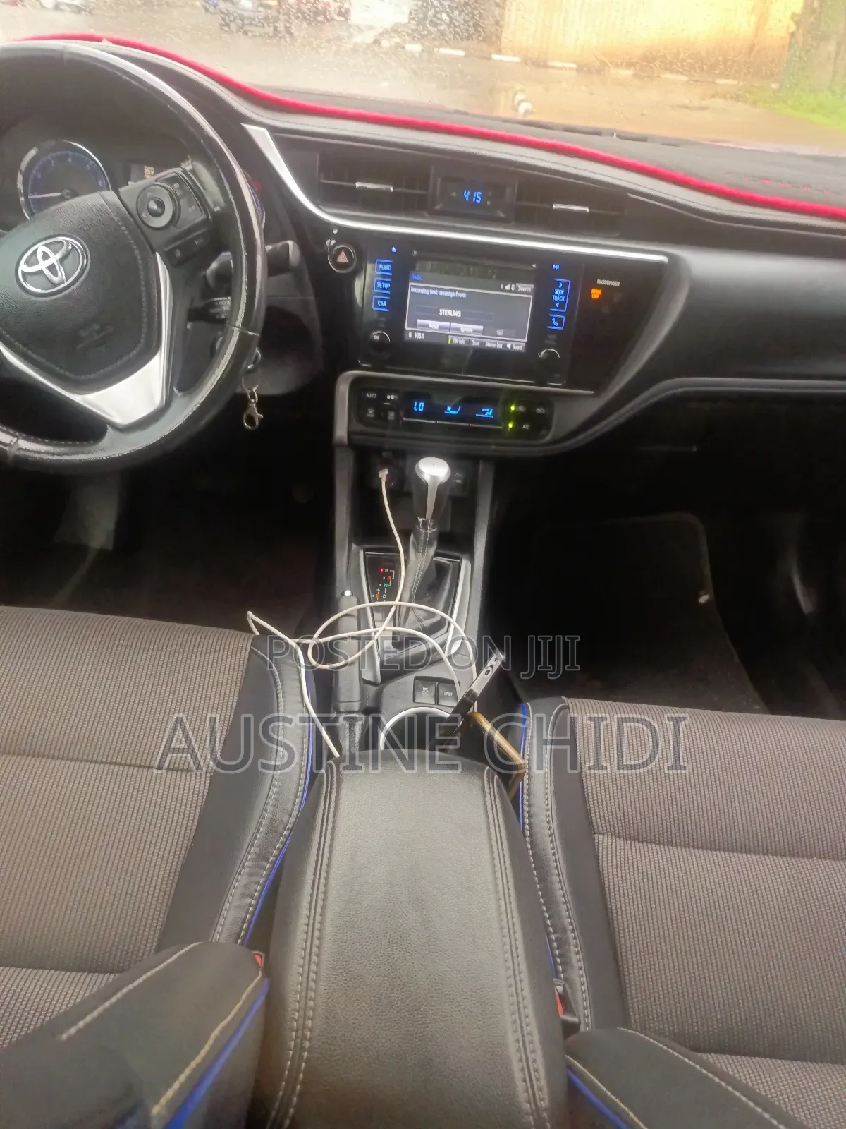 Toyota Corolla SE 4dr Sedan (1.8L 4cyl CVT) 2017 Red