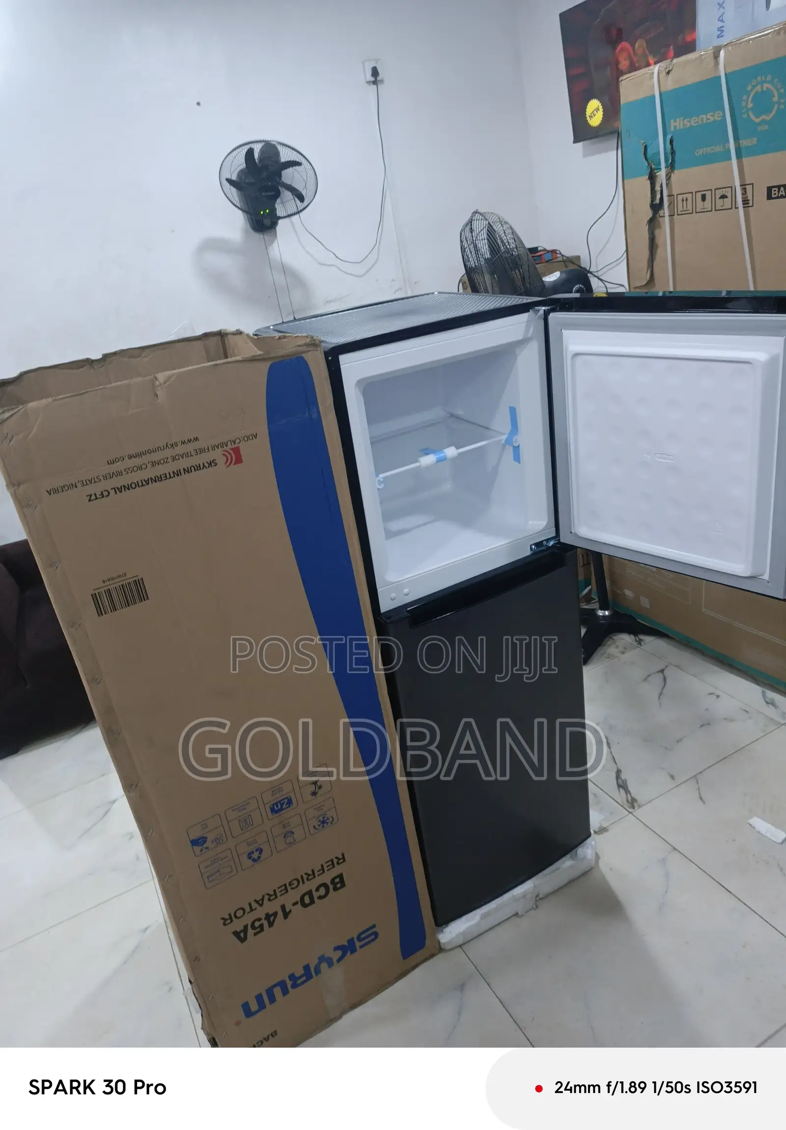 Skyrun BCD-145A 138L Vertical Deep Freezer